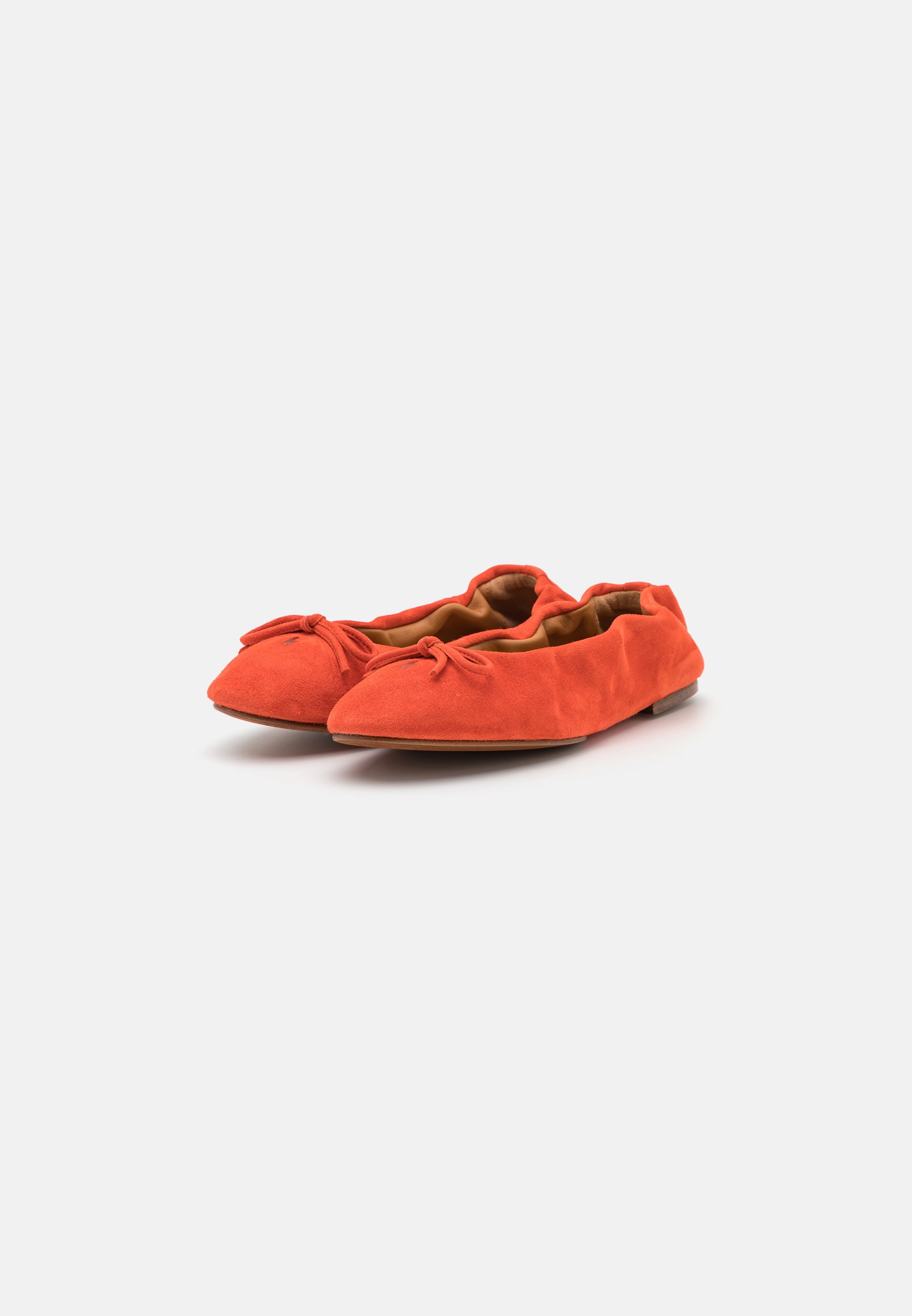 Polo Ralph Lauren FLATS BALLET - Foldable ballet pumps - varsity orange/orange