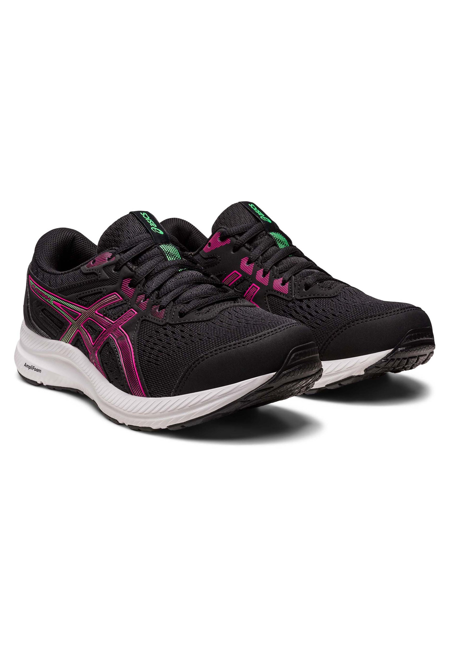 ASICS GEL-CONTEND 8 - Neutral running shoes - black/pink rave/black