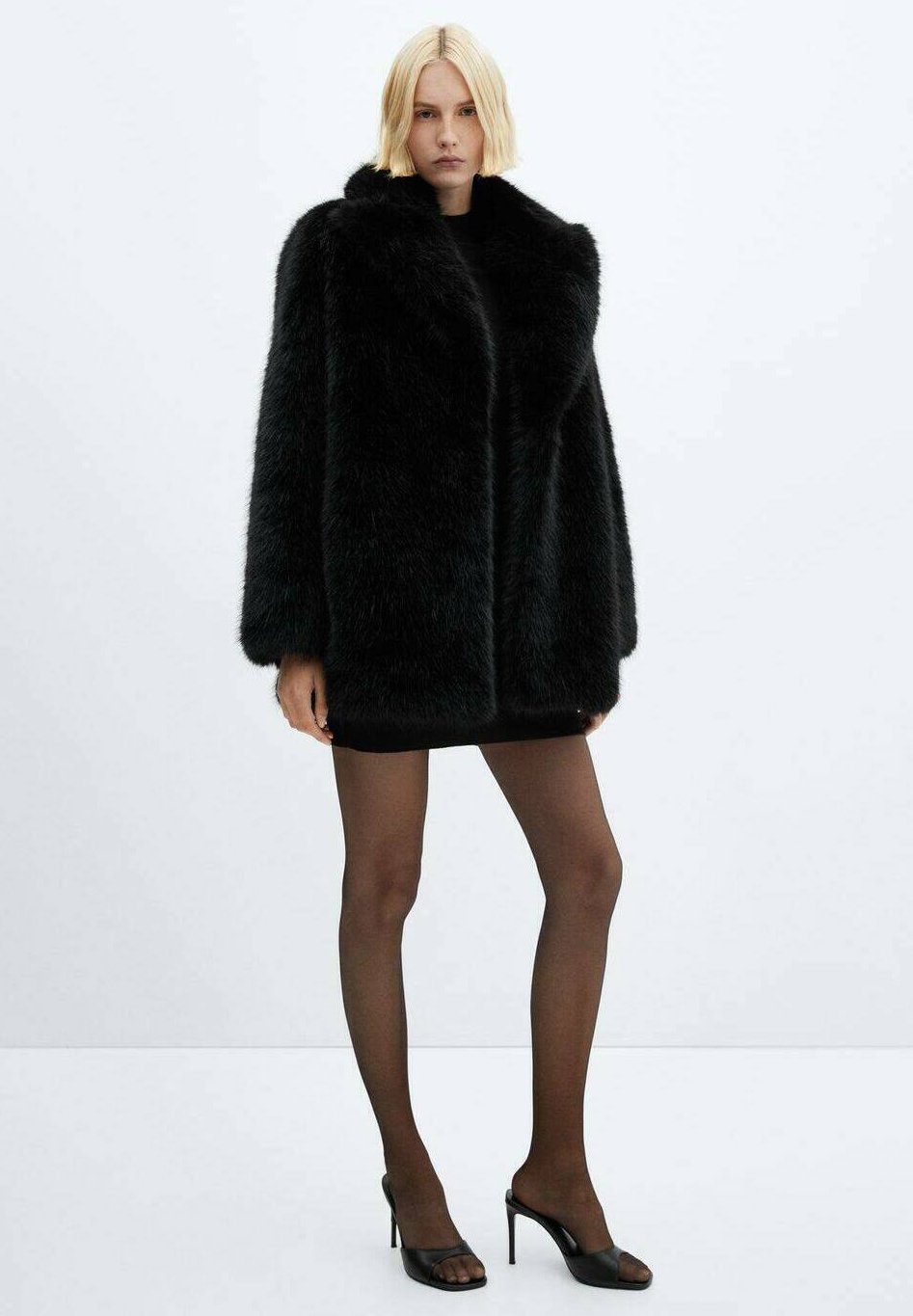 Mango BRINDIS - Winter coat - black