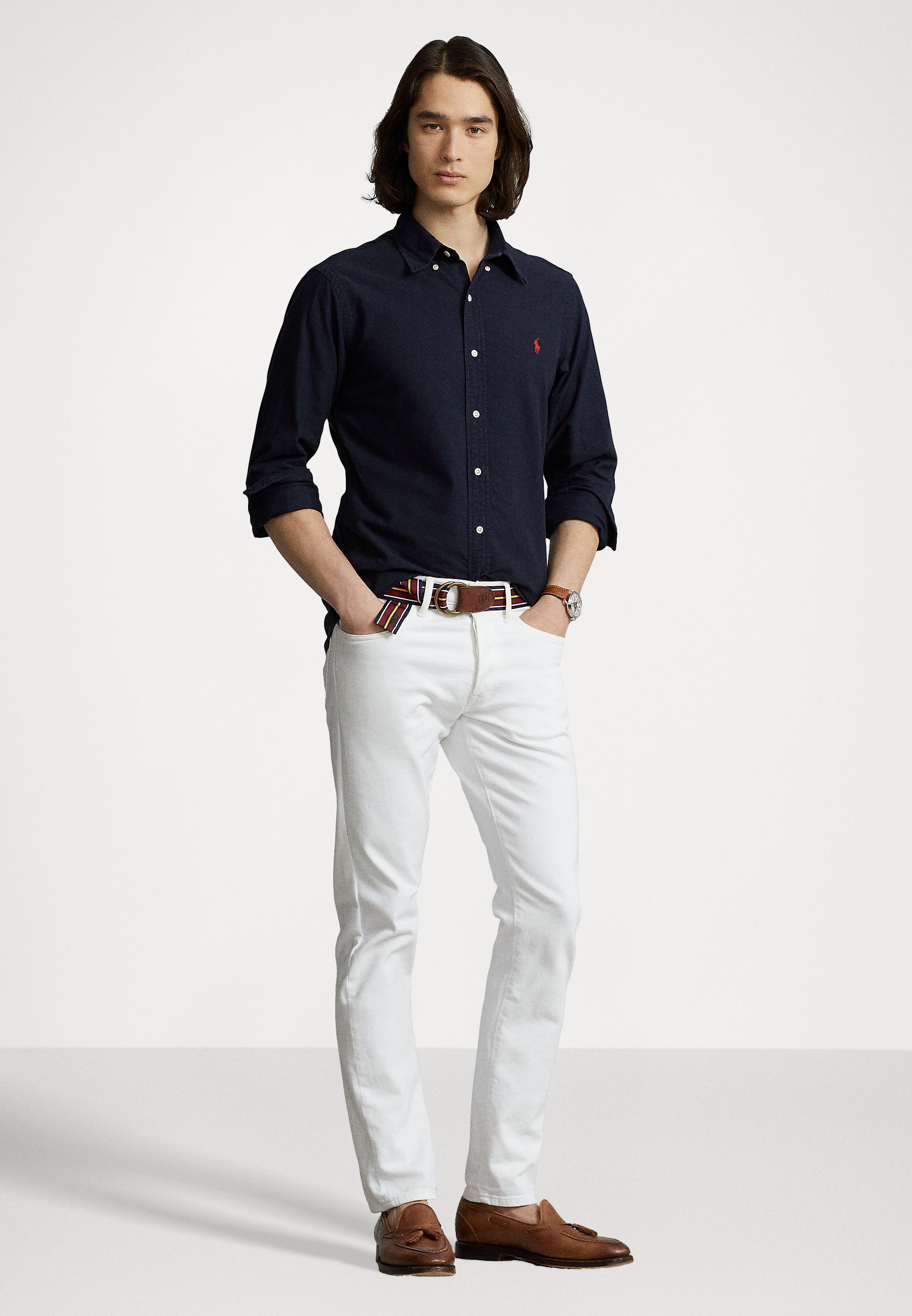 Polo Ralph Lauren OXFORD - Shirt - navy/dark blue