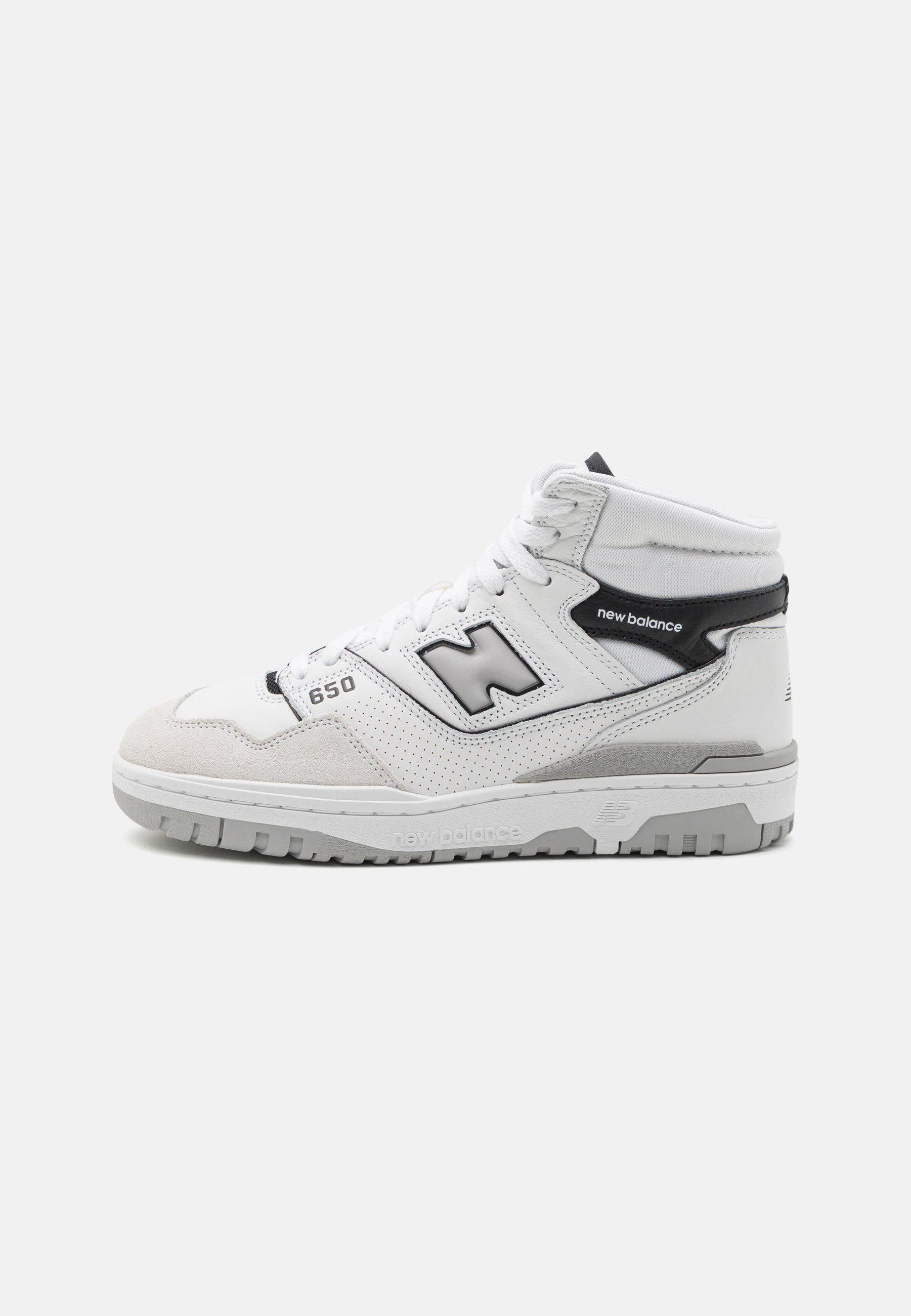 NB 650 UNISEX - High-top trainers - white/dark blue/white
