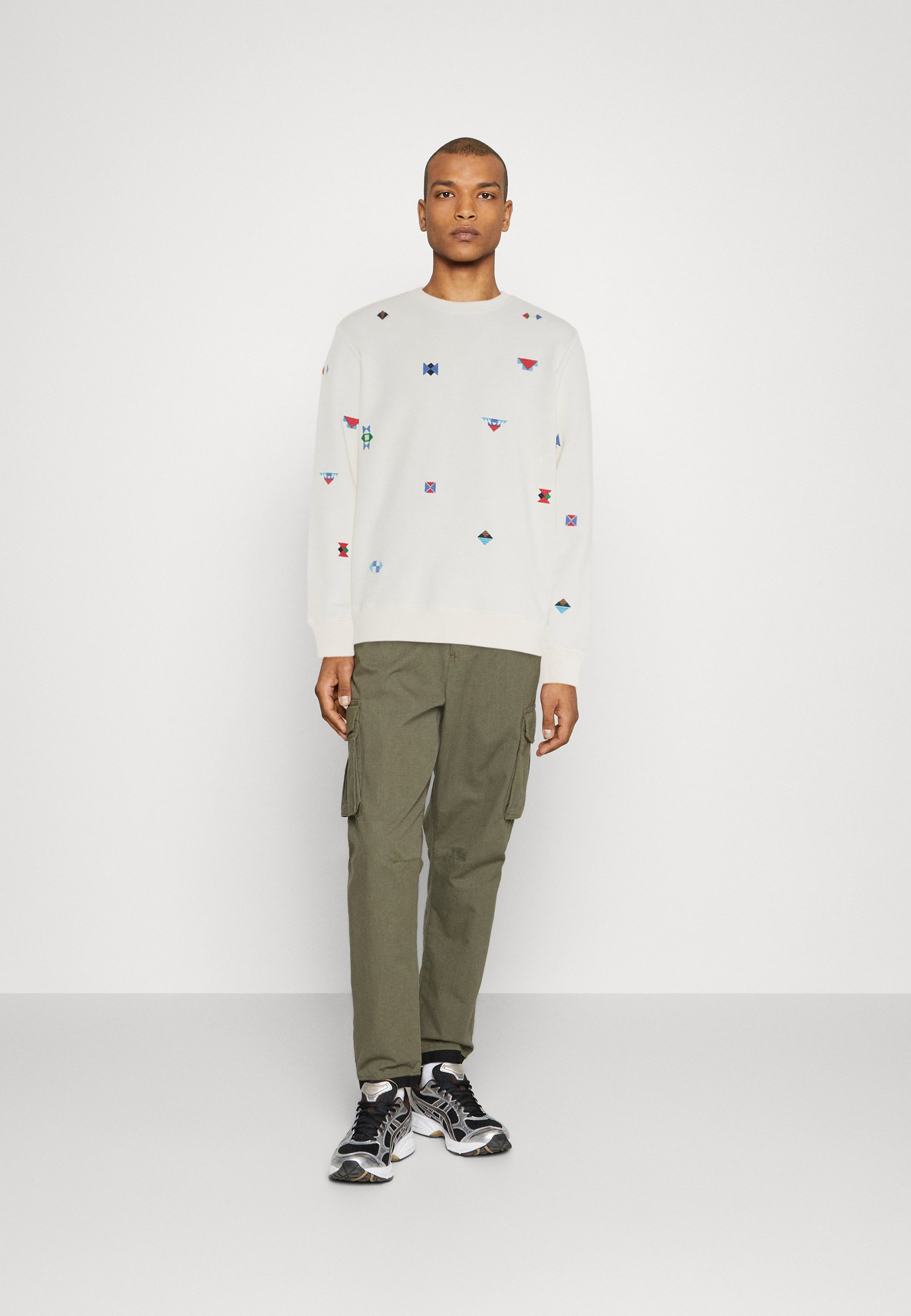 Scotch & Soda REGULAR FIT - Sweatshirt - fairisle/white