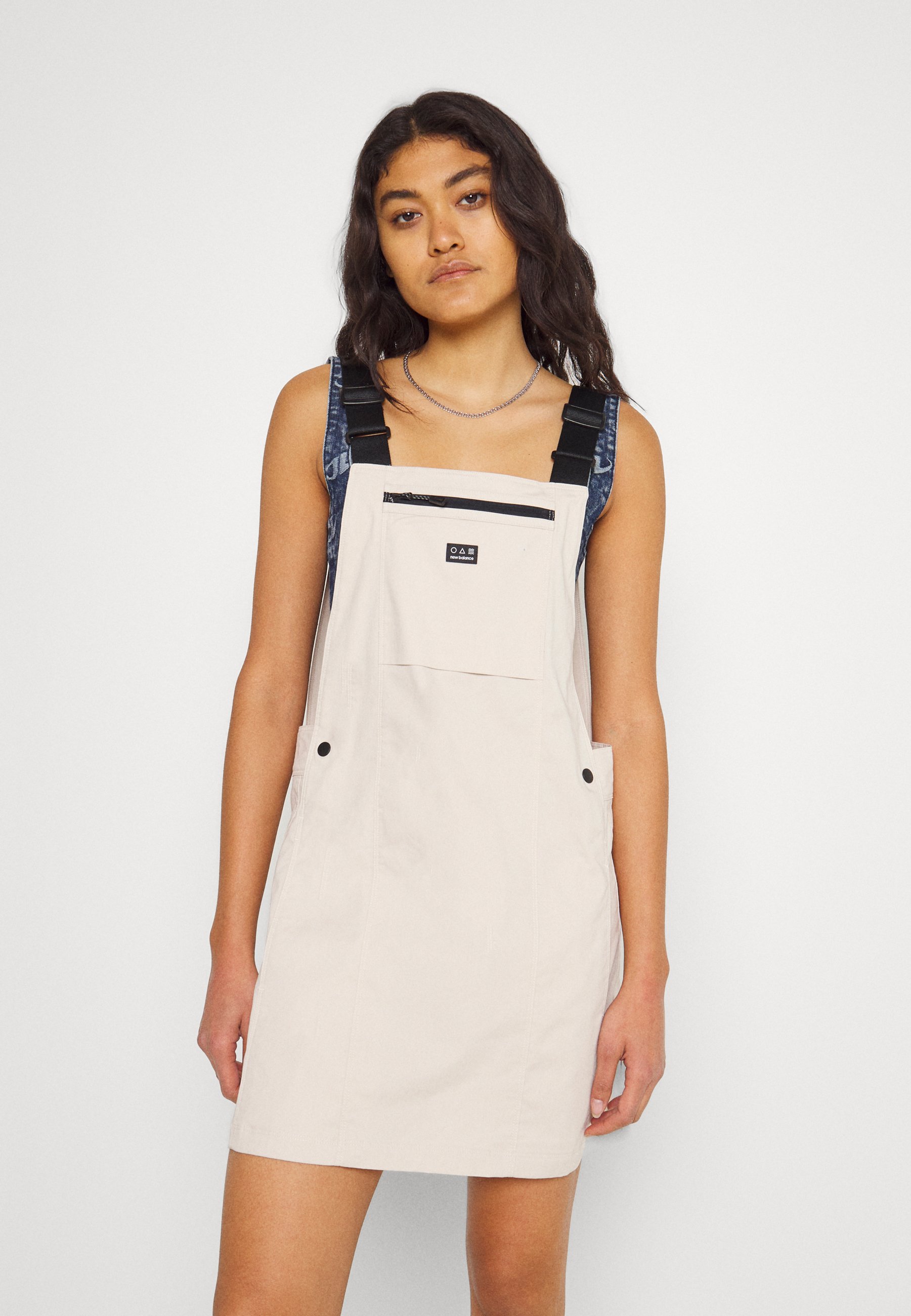 NB DRESS - Day dress - grey/sand