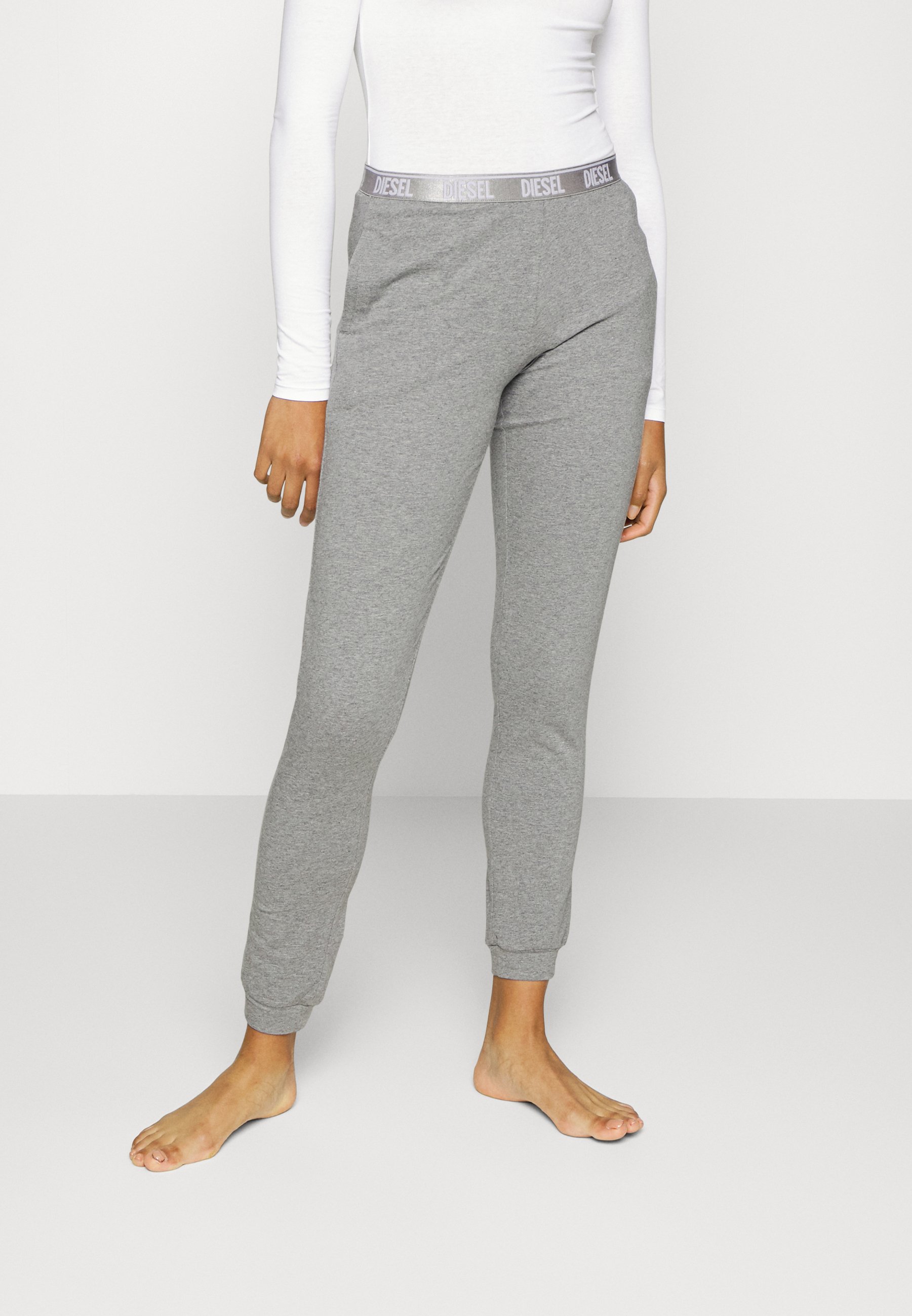 Diesel BABYX - Pyjama bottoms - gray/grey