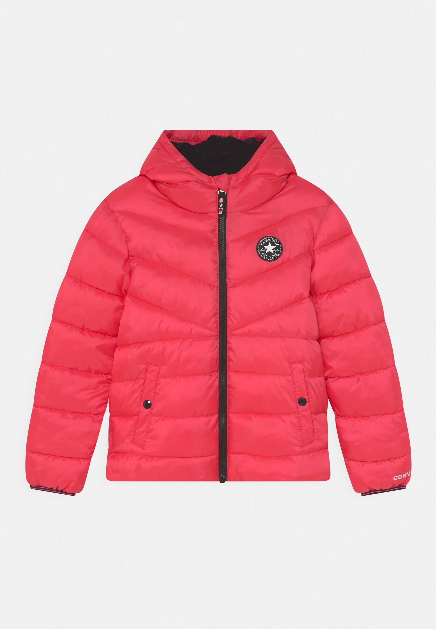Converse GIRLS SOLID PUFFER  - Winter jacket - converse pink/pink