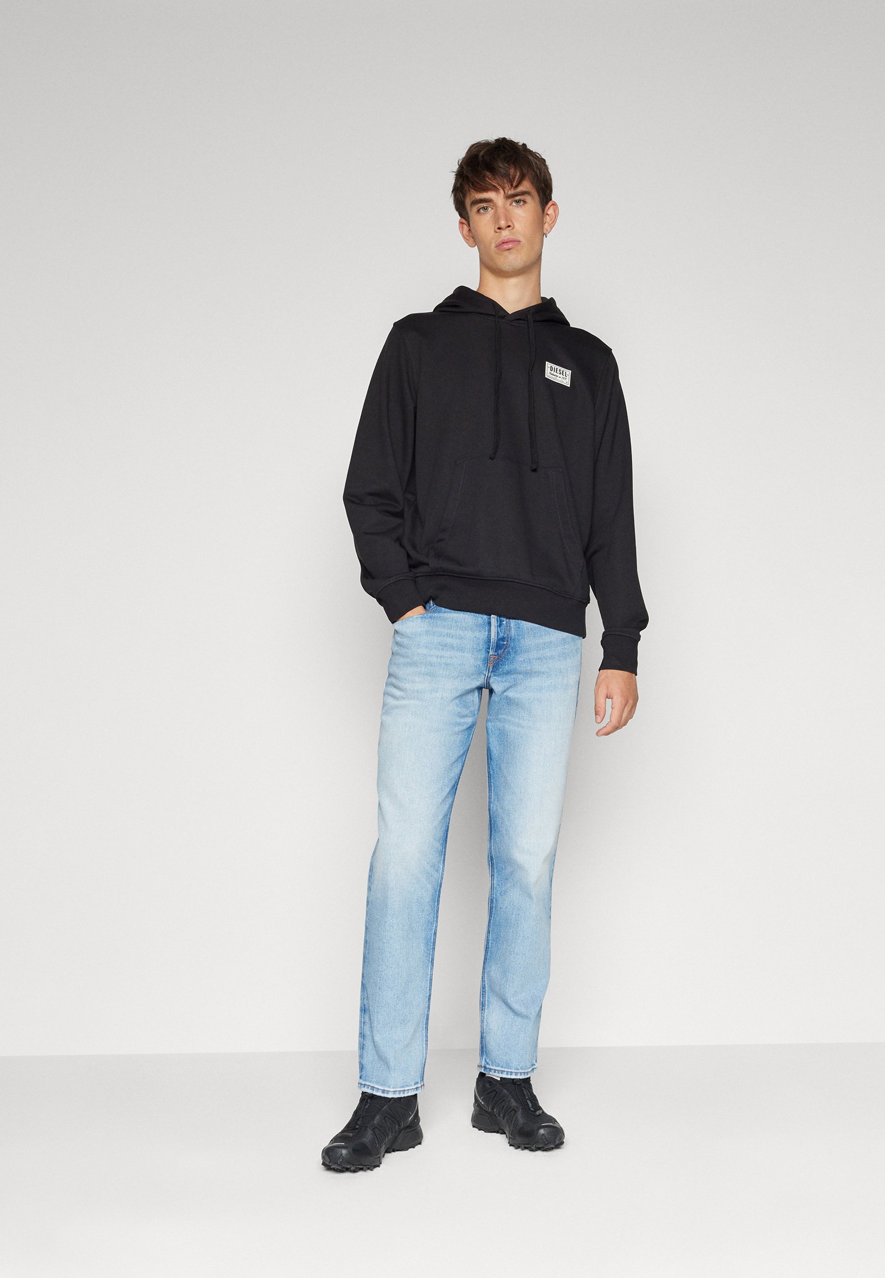Diesel GINN HOOD - Hoodie - black