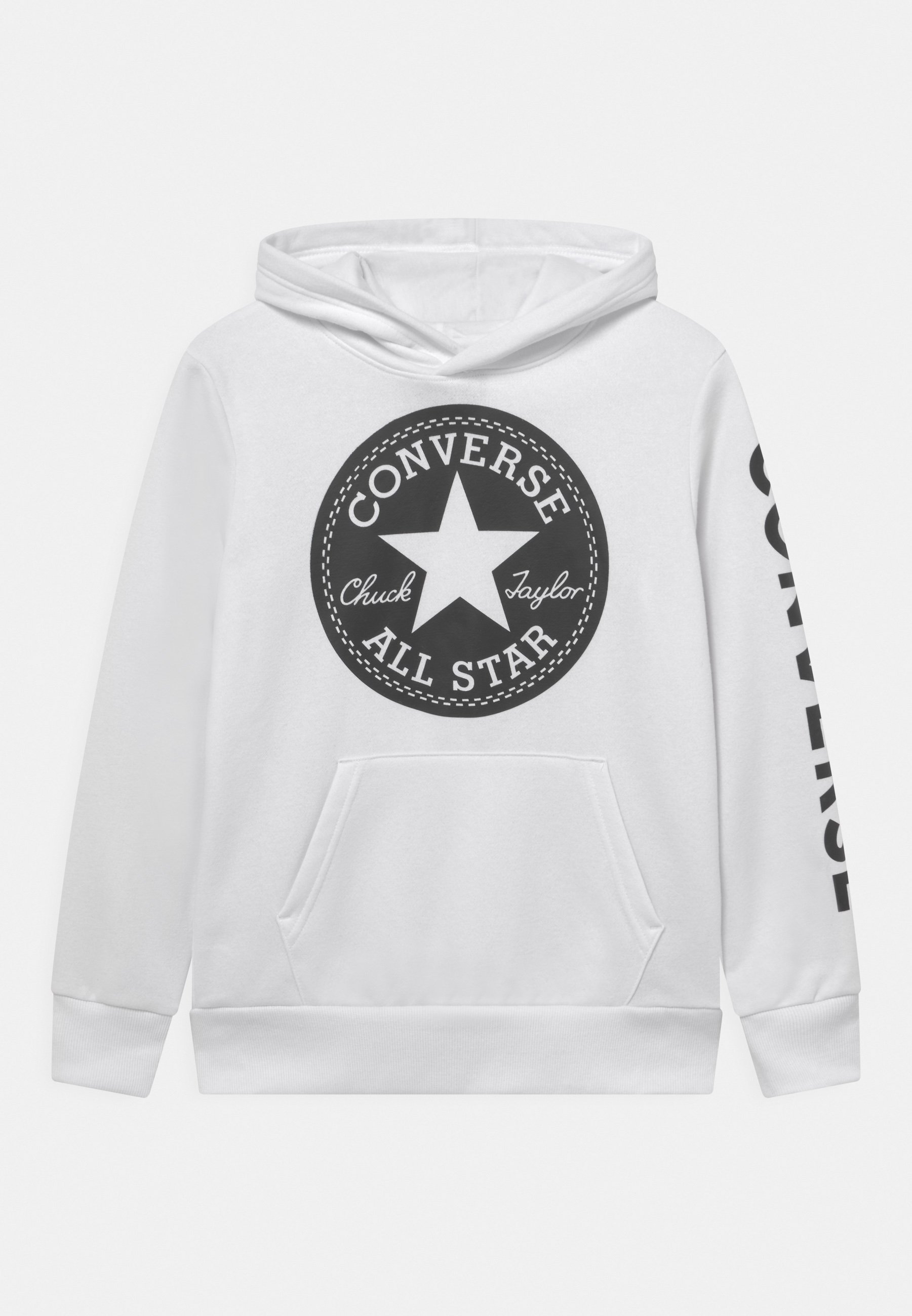 Converse SIGNATURE CHUCK PATCH HOODIE - Hoodie - white