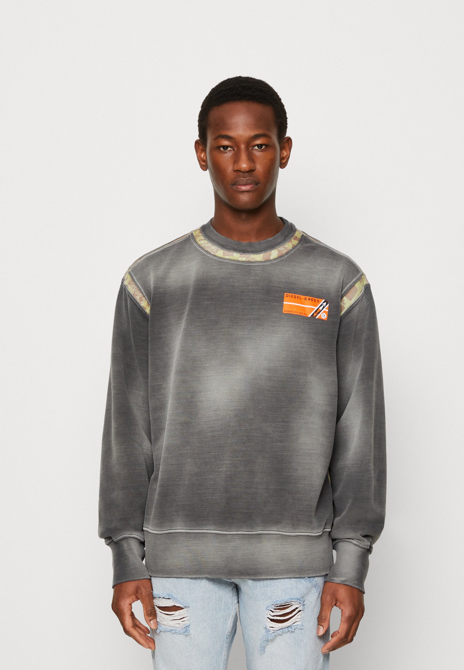 Diesel MACSINDI UNISEX - Sweatshirt - gray/grey
