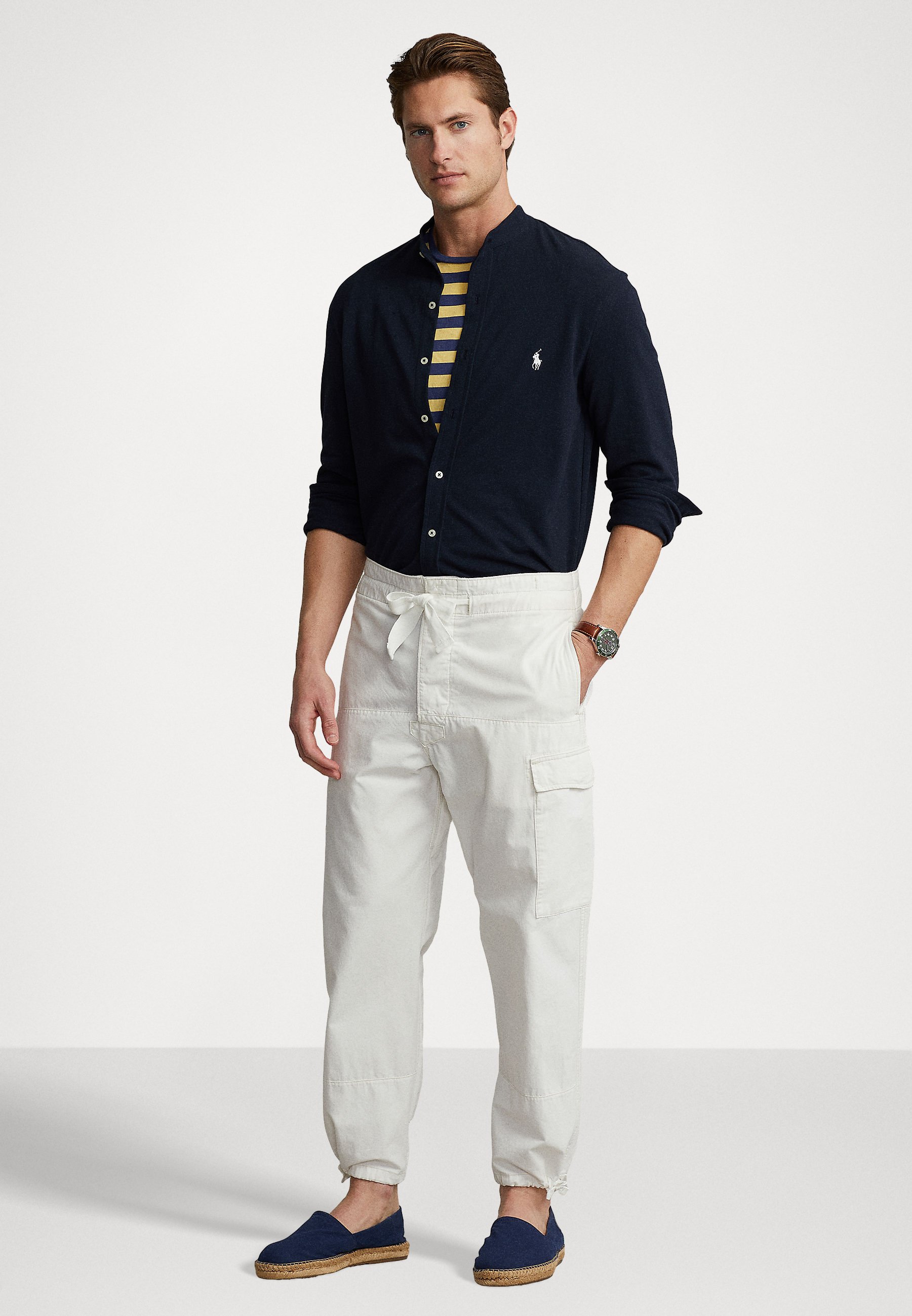 Polo Ralph Lauren LONG SLEEVE - Shirt - aviator navy/dark blue