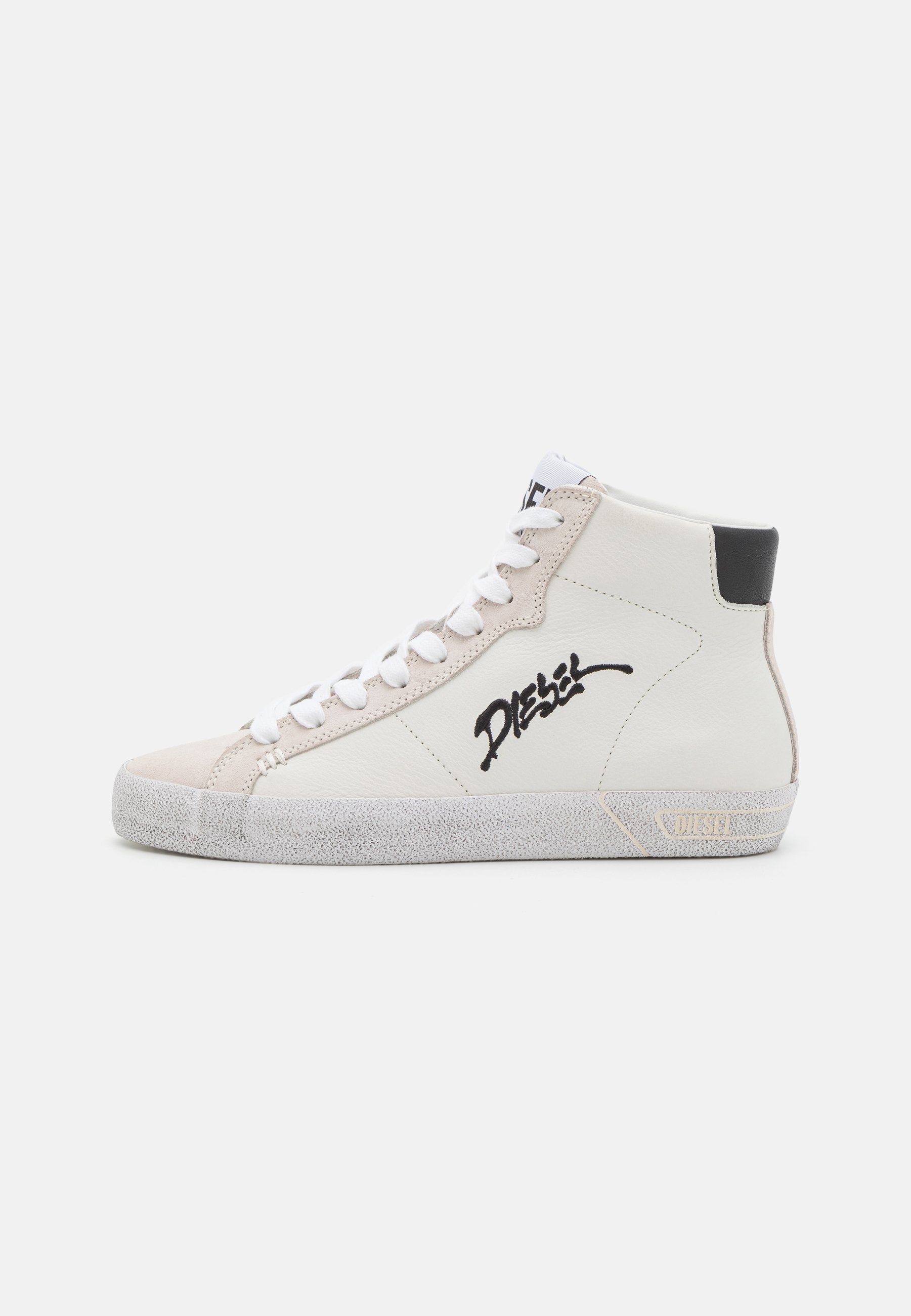 Diesel S-LEROJI MID  - High-top trainers - white