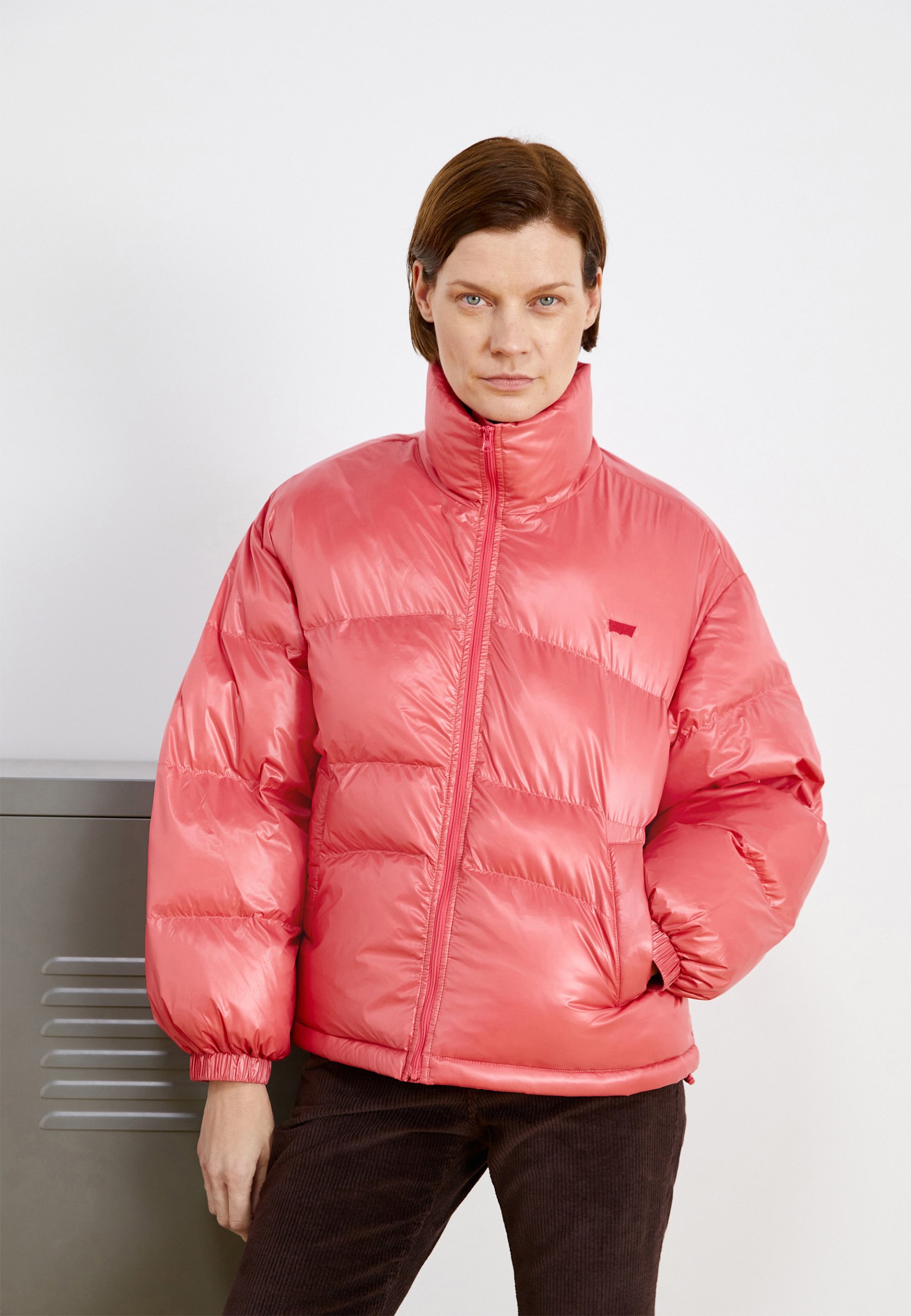 Levi's® RETRO PUFFER - Winter jacket - italian rose/light pink