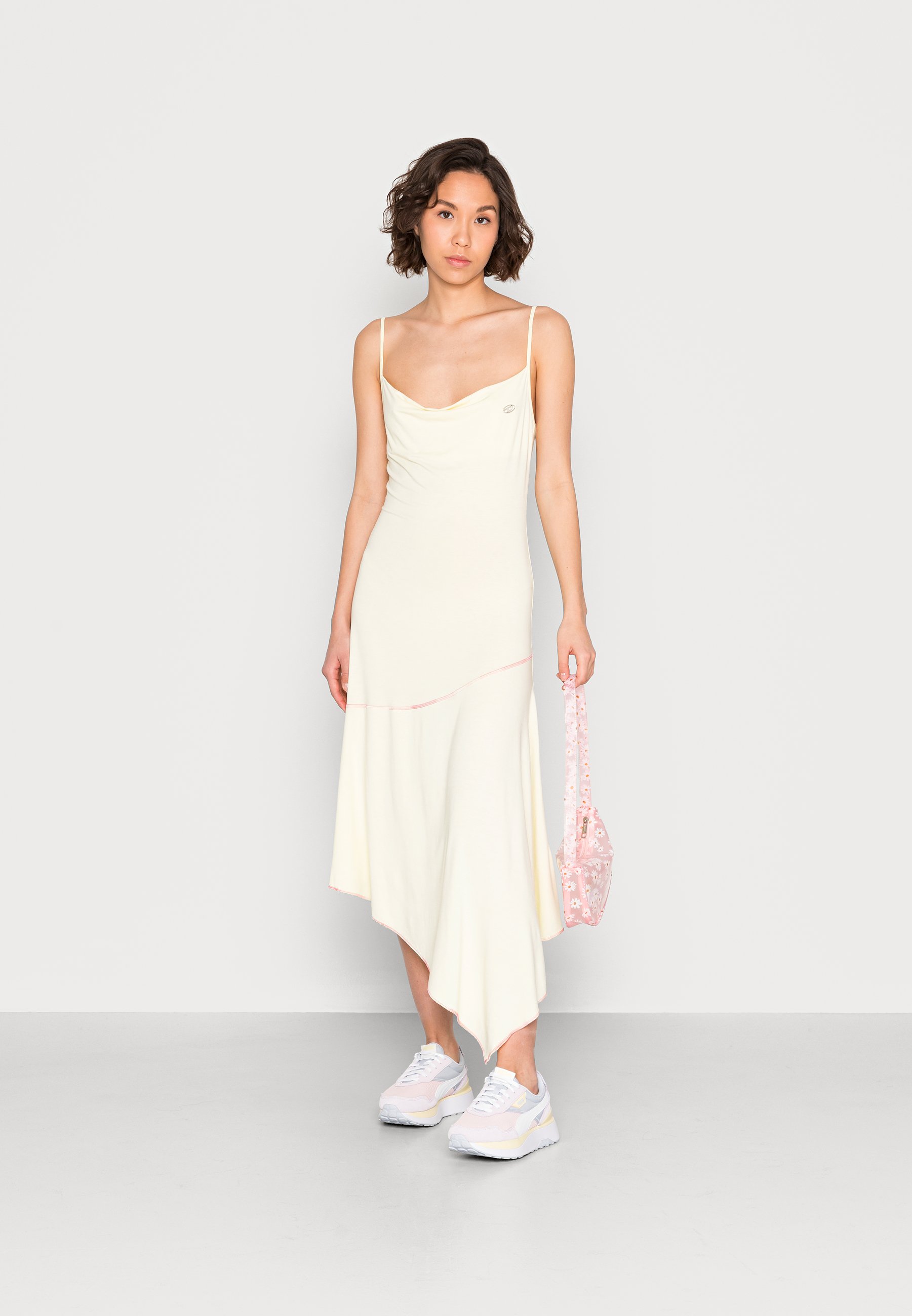 Diesel D-MENTY - Jersey dress - yellow