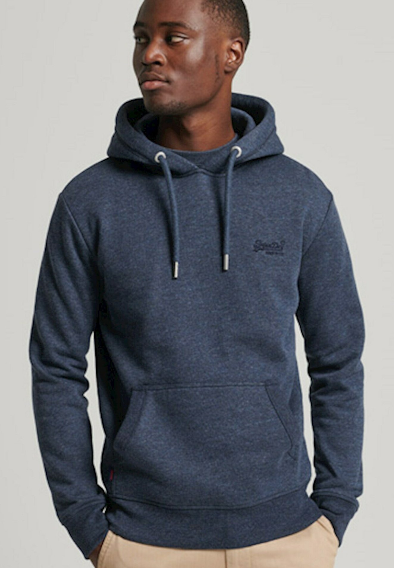 Superdry VINTAGE   - Hoodie - vintage navy marl/blue