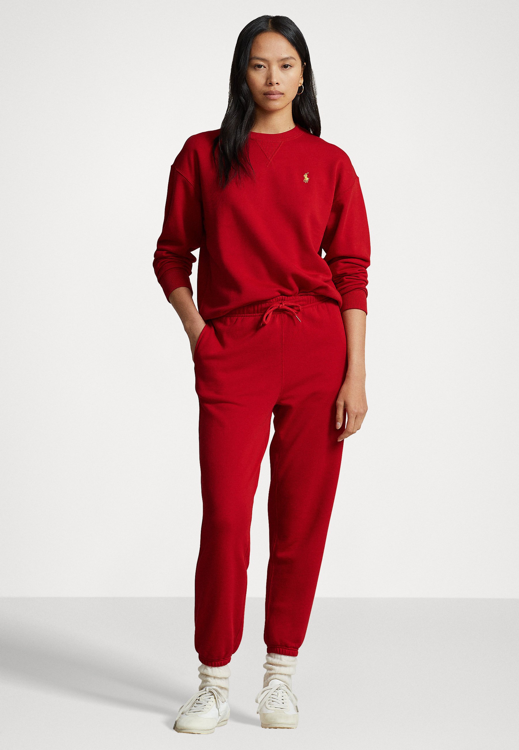 Polo Ralph Lauren LONG SLEEVE - Sweatshirt - red