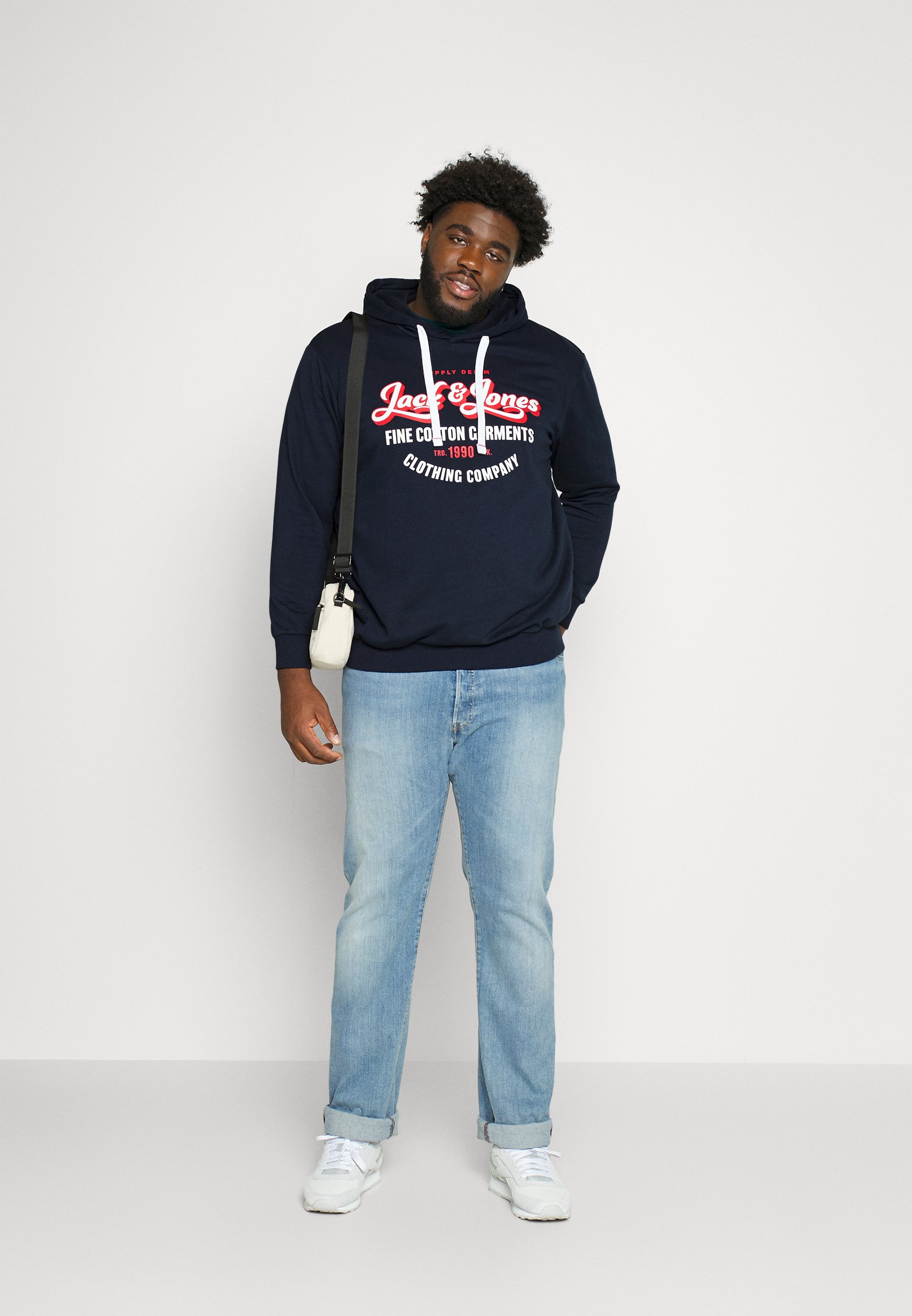 Jack &Jones JJANDY  - Hoodie - dark blue