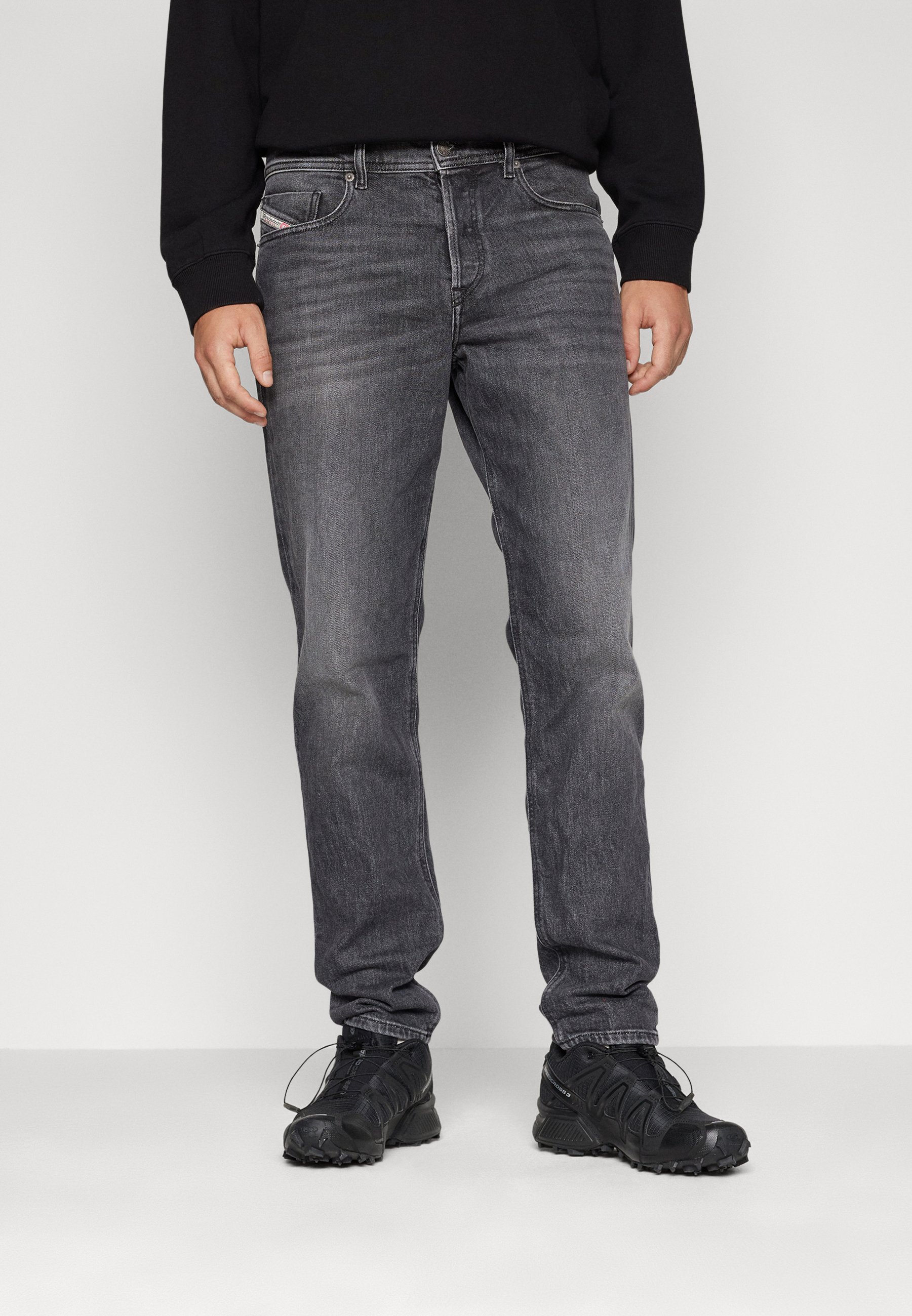 Diesel FINITIVE - Straight leg jeans - 808N/grey denim