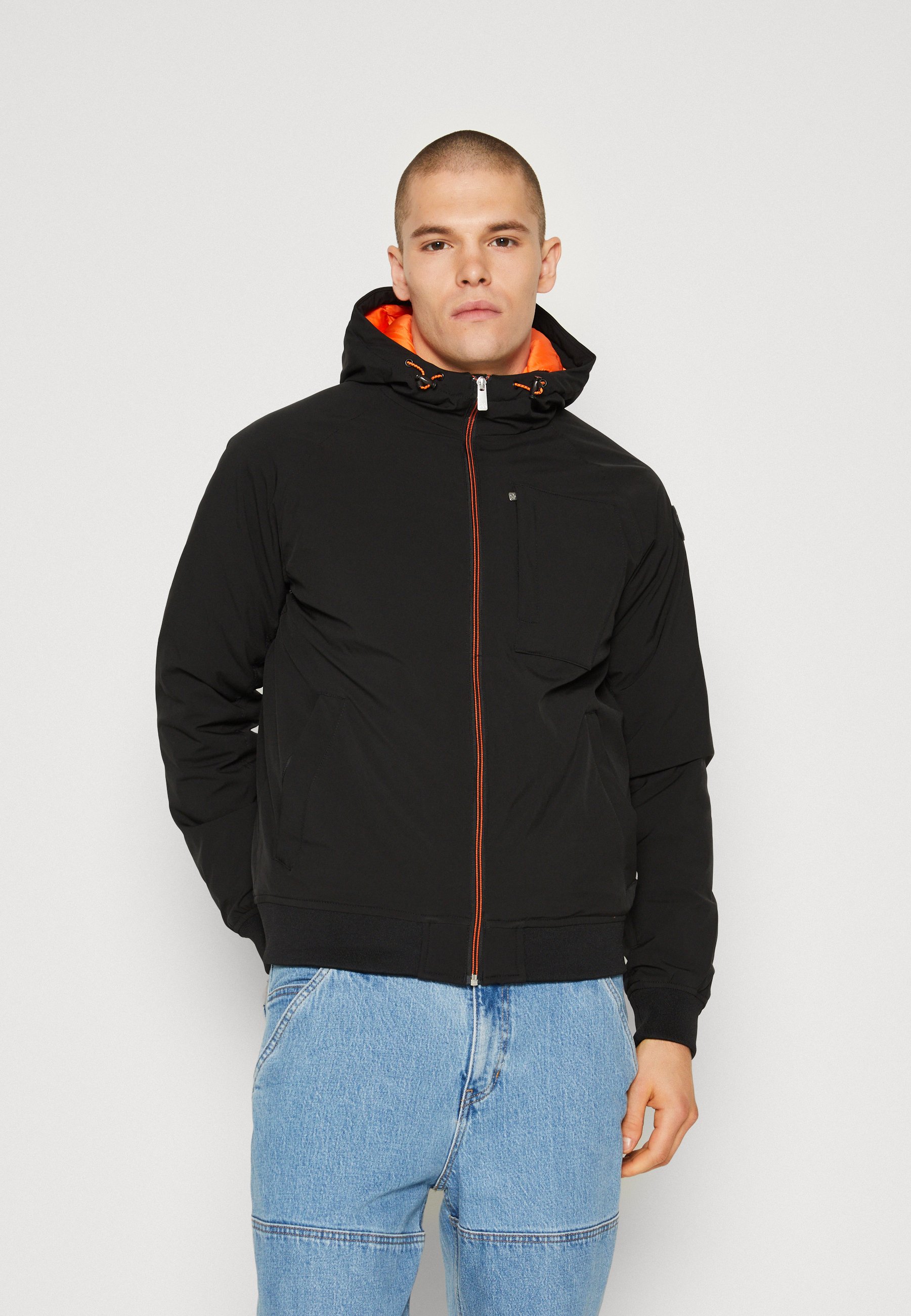 Scotch & Soda PADDED HOODED - Winter jacket - black