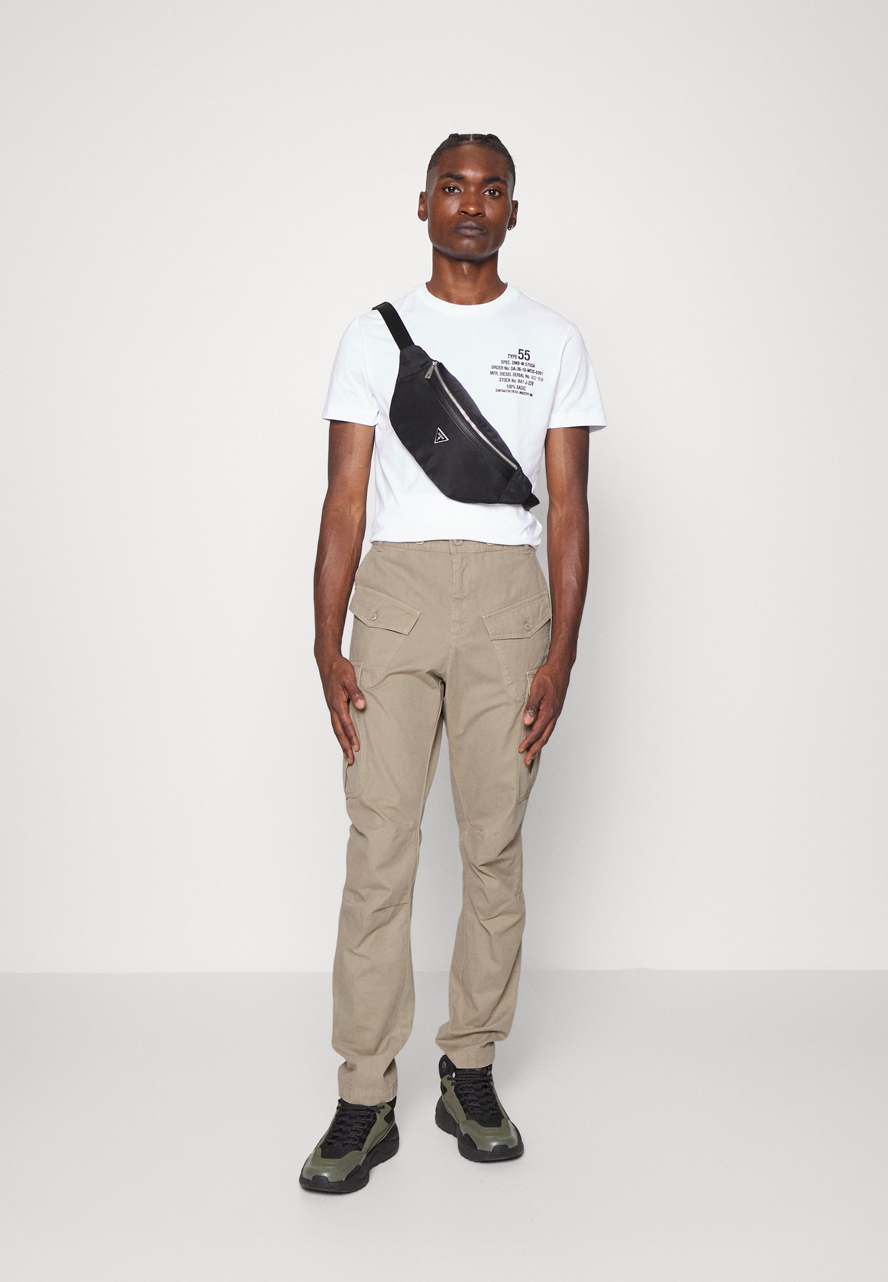 Diesel JOFFE - Cargo trousers - 0dgal 1ae/beige
