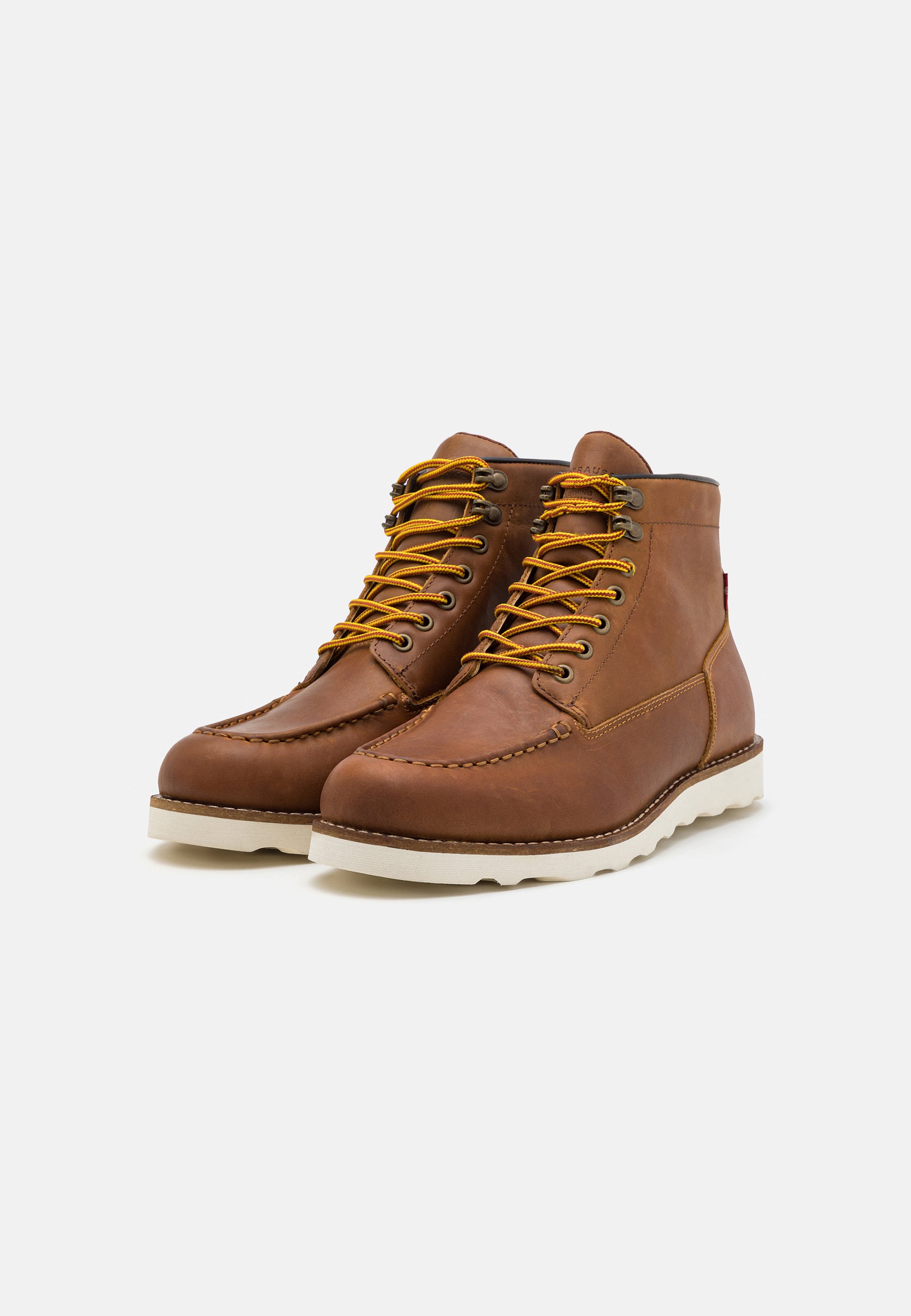 Levi's® DARROW MOCC - Lace-up ankle boots - brown