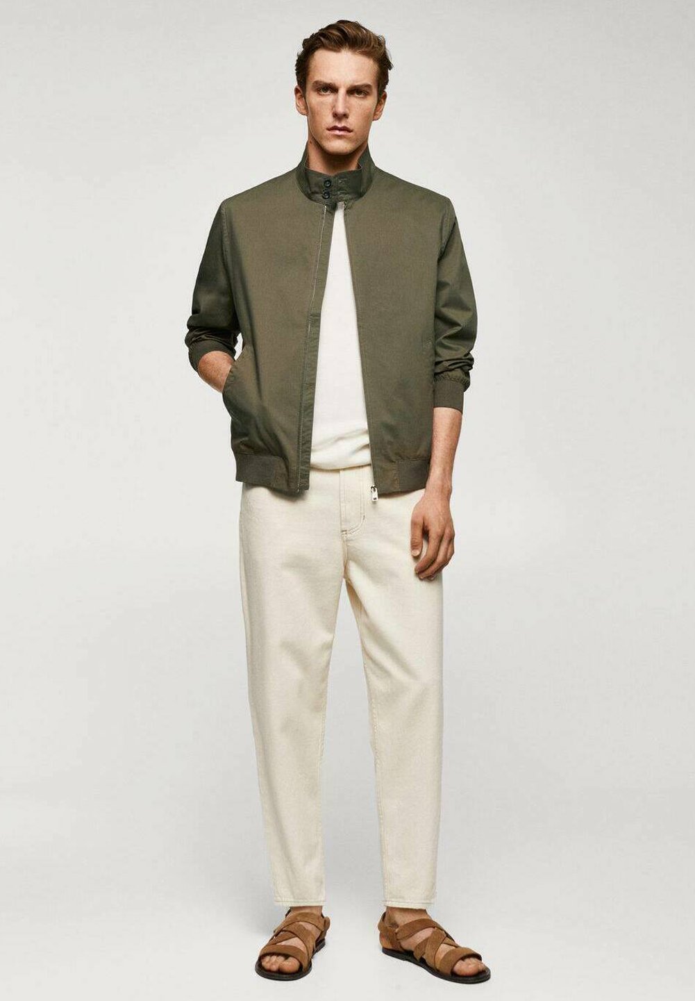 Mango JON - Light jacket - khaki