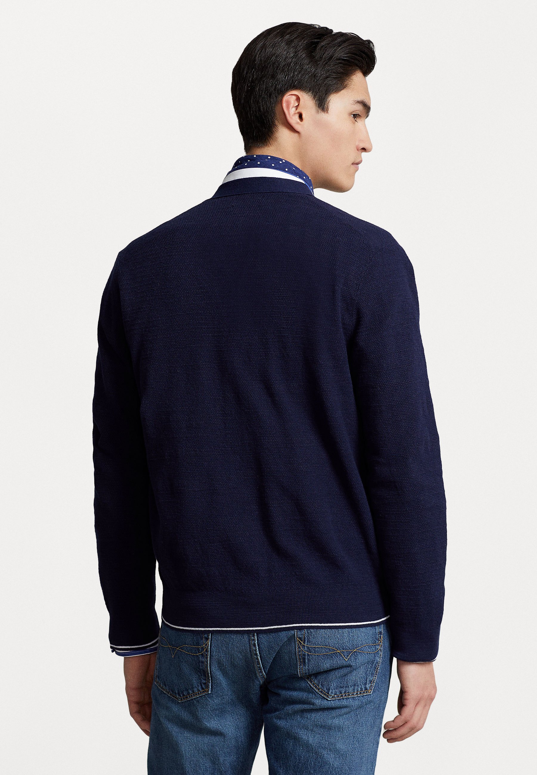 Polo Ralph Lauren LONG SLEEVE - Cardigan - bright navy/dark blue
