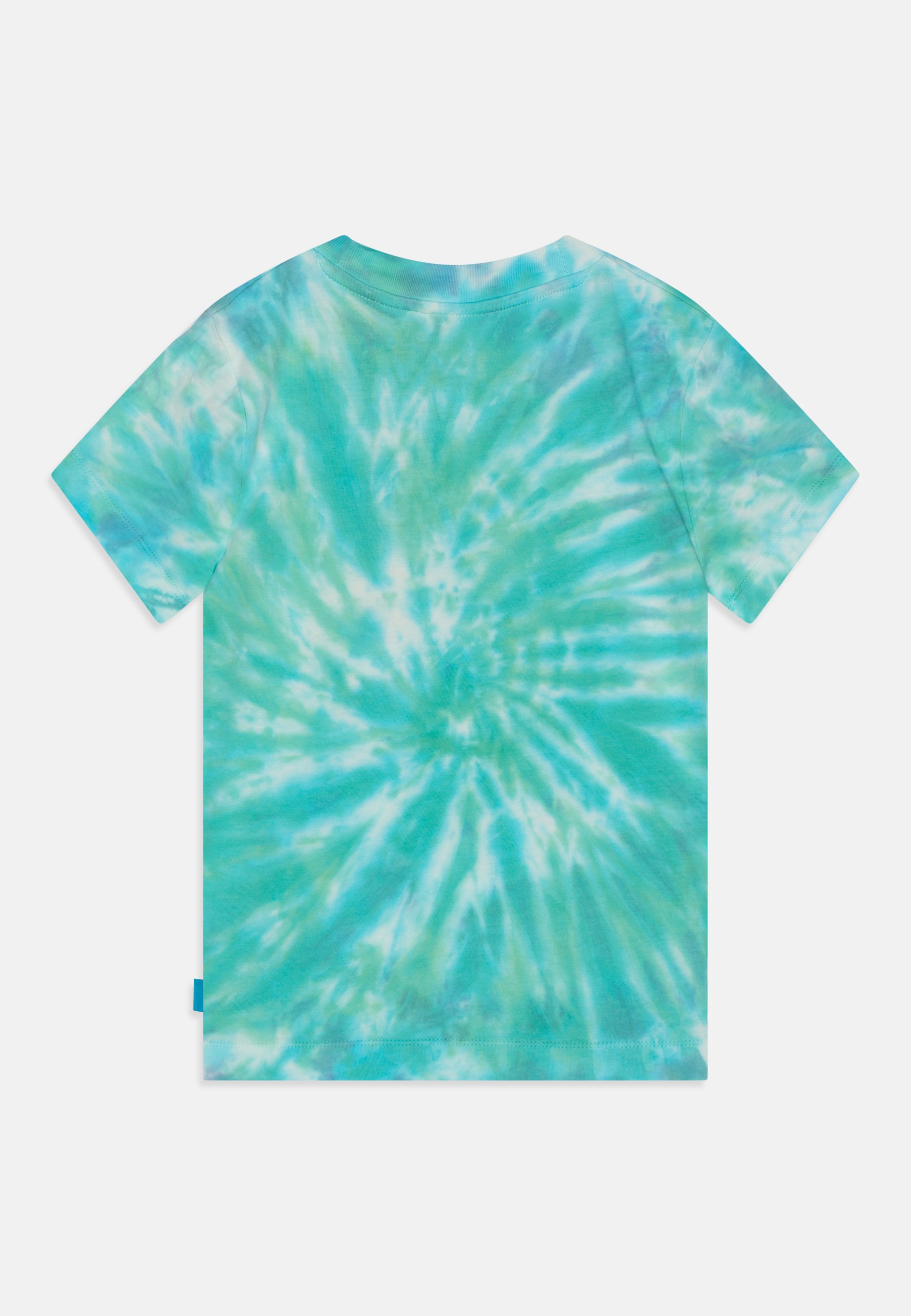 Scotch & Soda RELAXED FIT TIE DYE ARTWORK UNISEX - Print T-shirt - aqua/blue