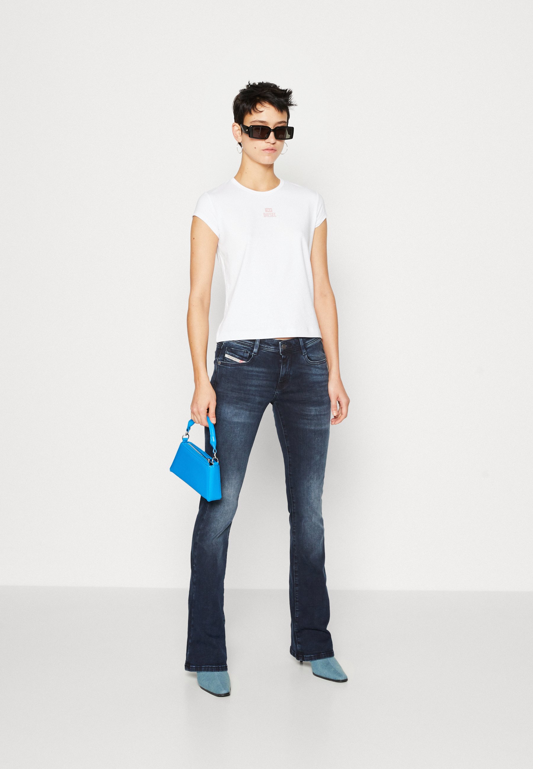 Diesel T-ANGIE - Basic T-shirt - white