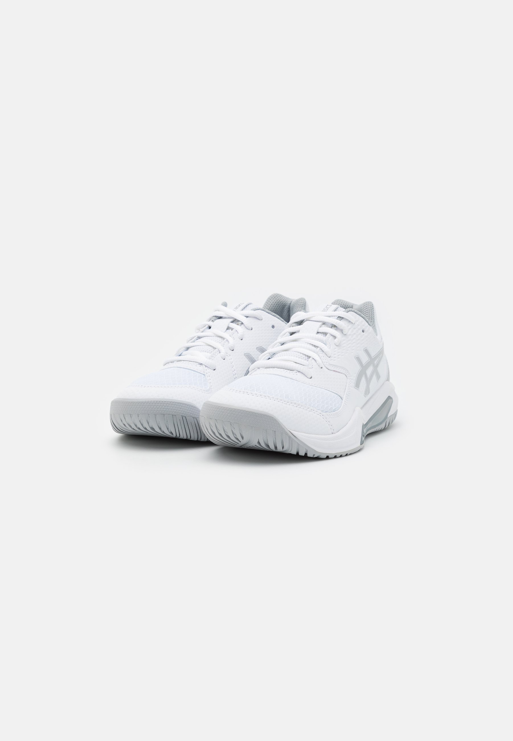 ASICS DEDICATE - Multicourt tennis shoes - white/pure silver/white