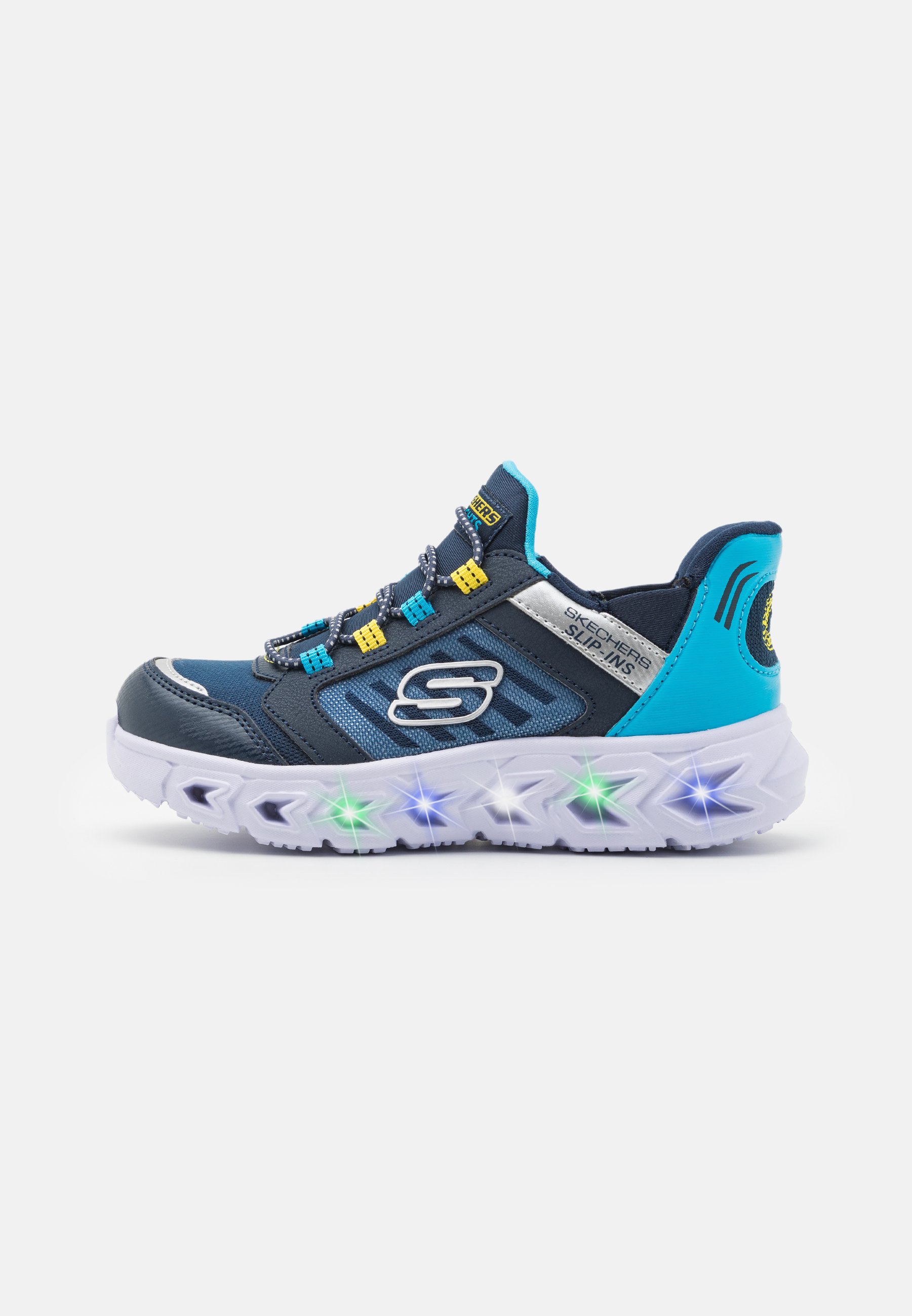 Skechers HYPNO FLASH 2.0 UNISEX - Trainers - navy/blue/yellow/dark blue