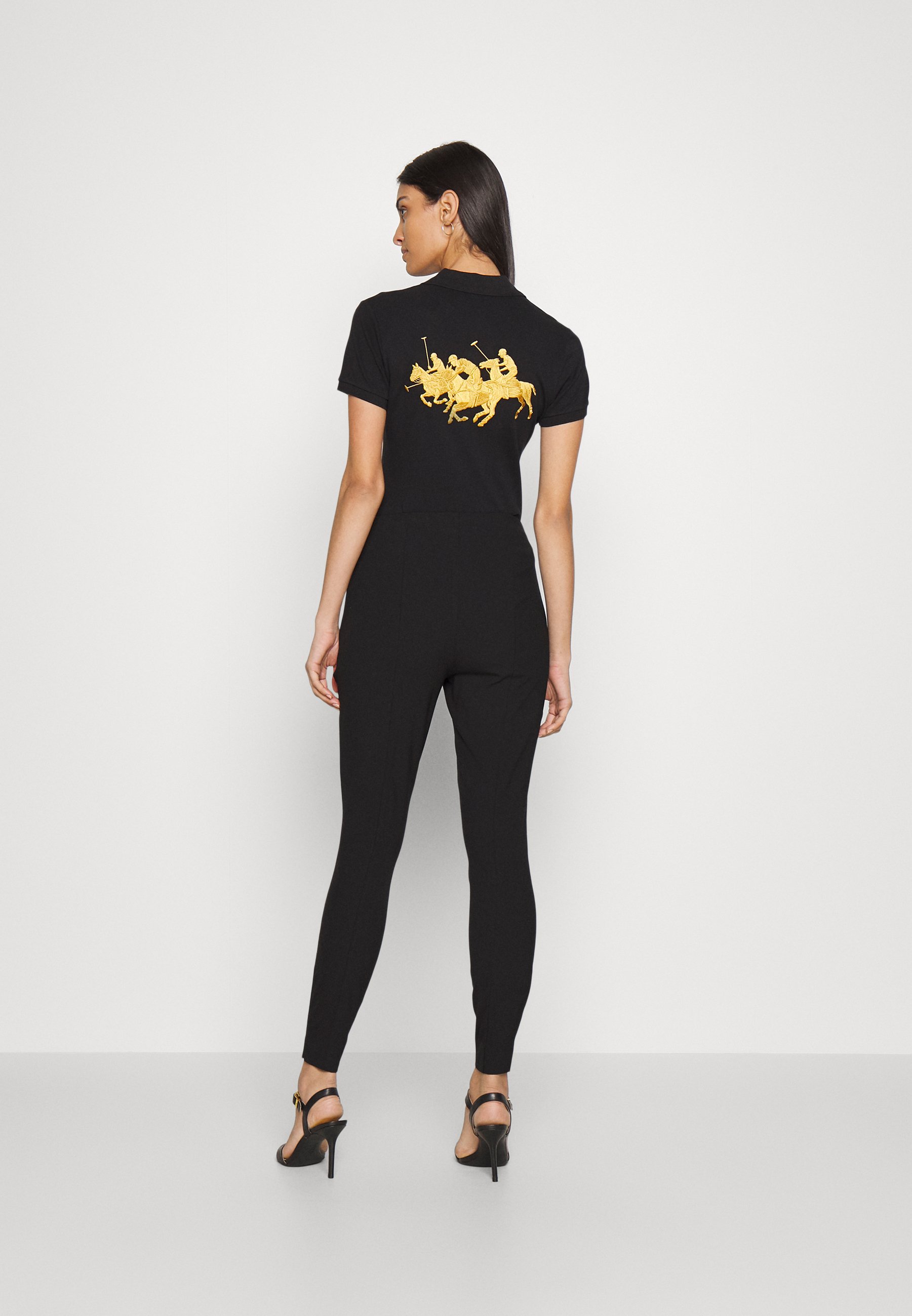 Polo Ralph Lauren ANKLE - Leggings - Trousers - black