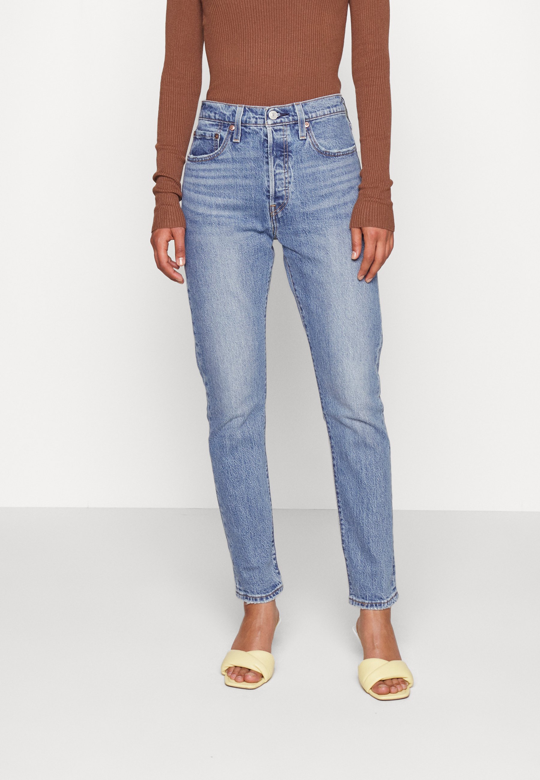 Levi's® 501® SKINNY - Jeans Skinny Fit - blue it's true/stone blue denim