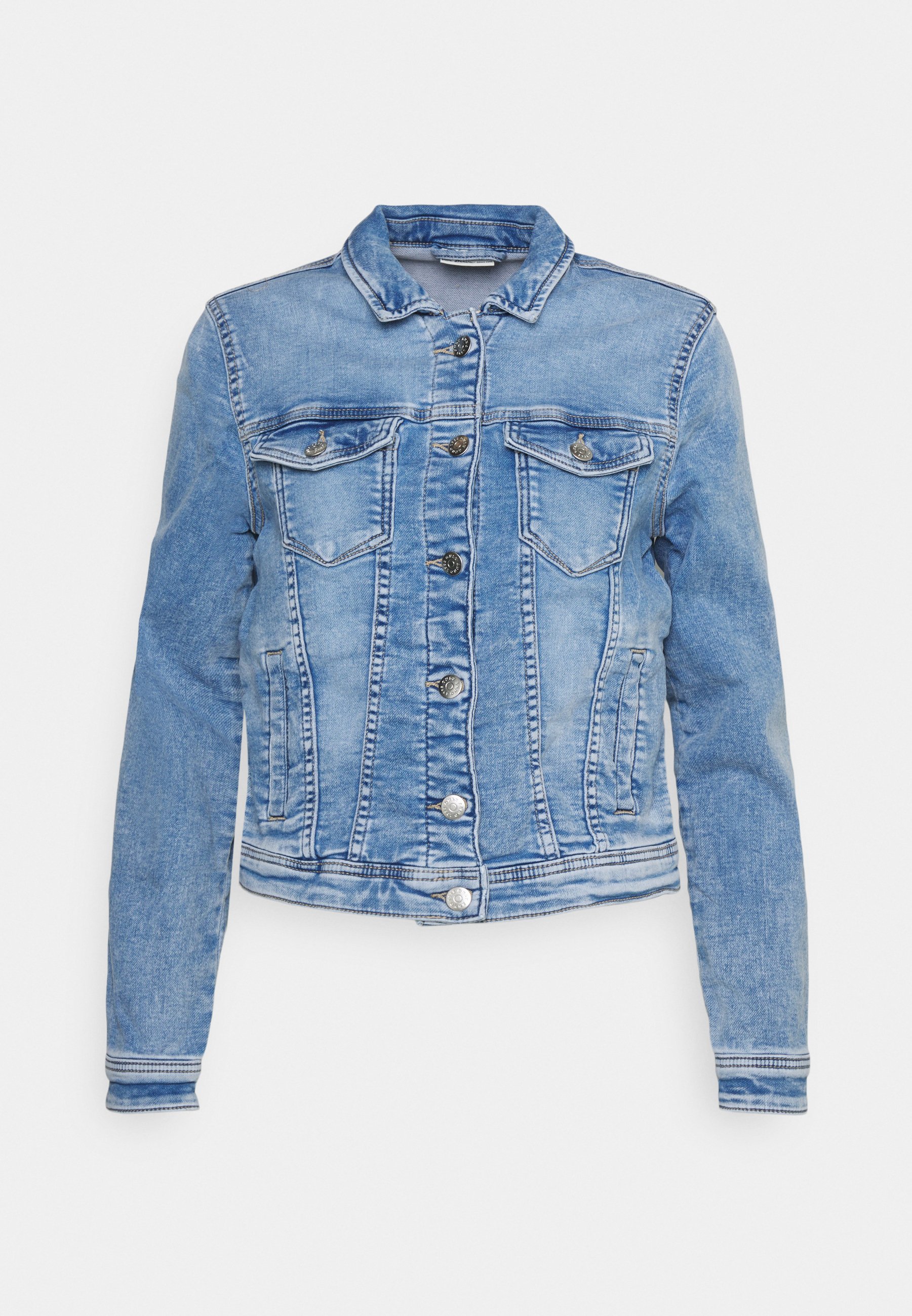 ONLY ONLTIA - Denim jacket - light blue denim/light-blue denim