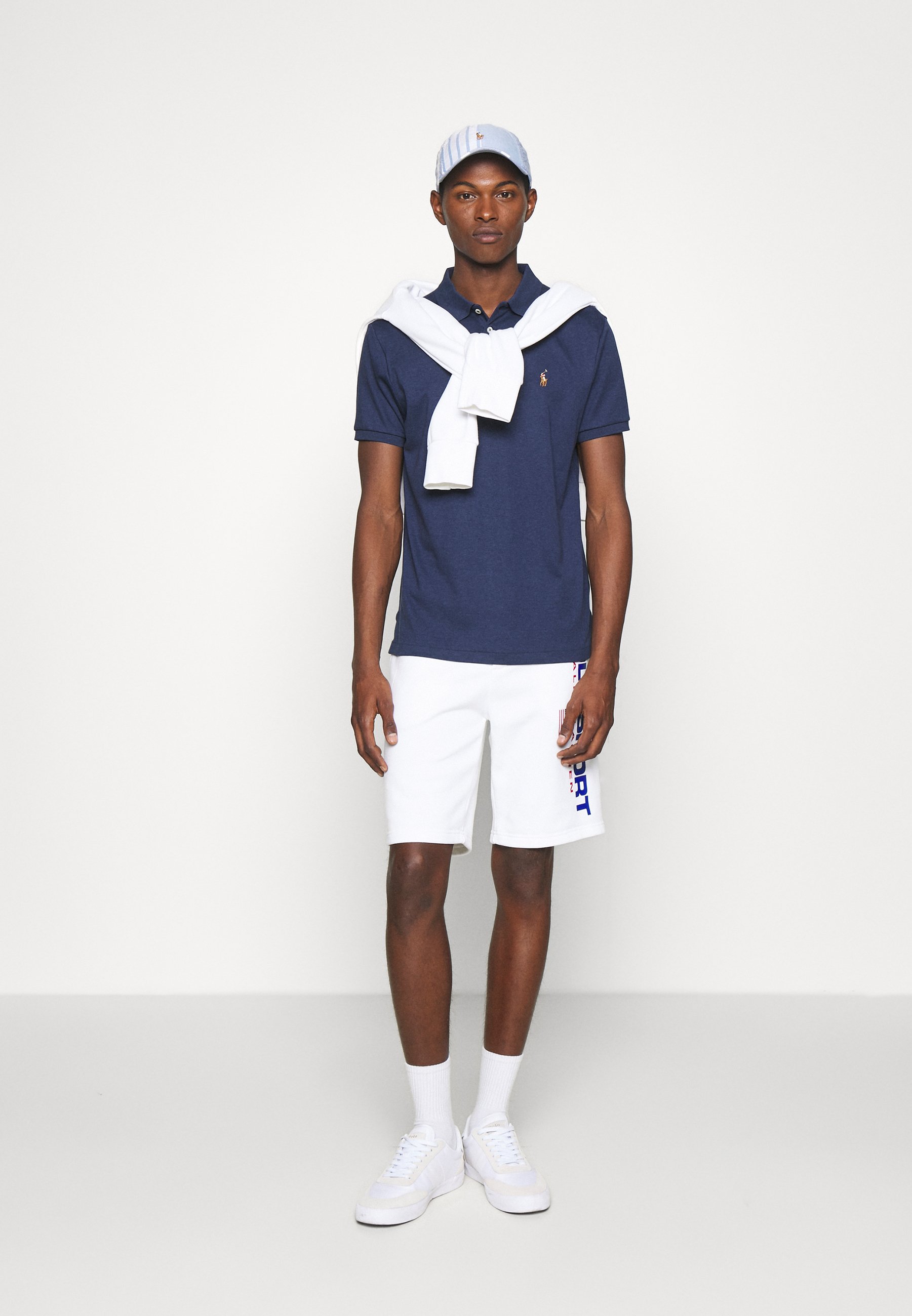 Polo Ralph Lauren SHORT SLEEVE - Polo shirt - spring navy heather/dark blue