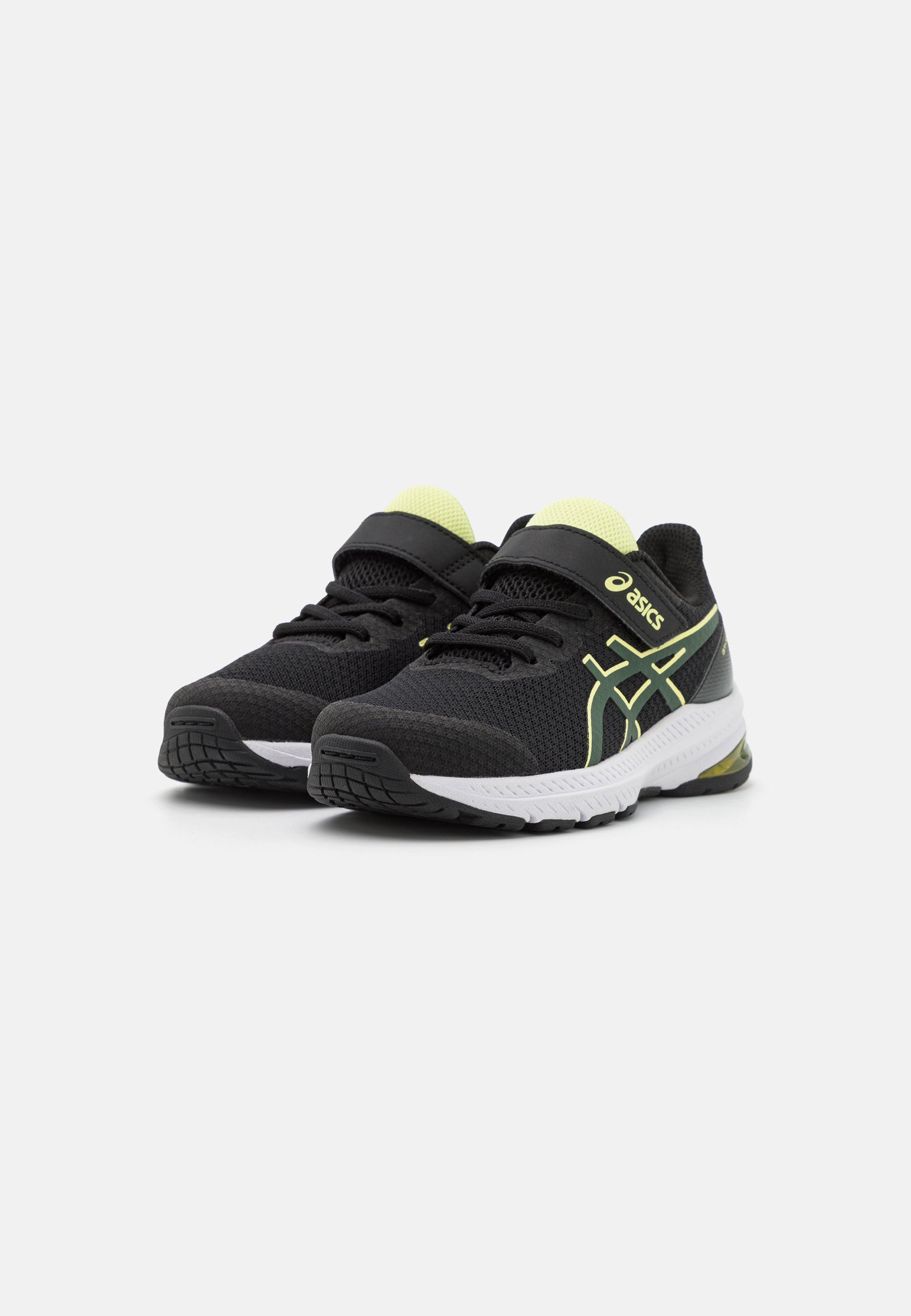 ASICS GT-1000 12 UNISEX - Neutral running shoes - black/rain forest/black