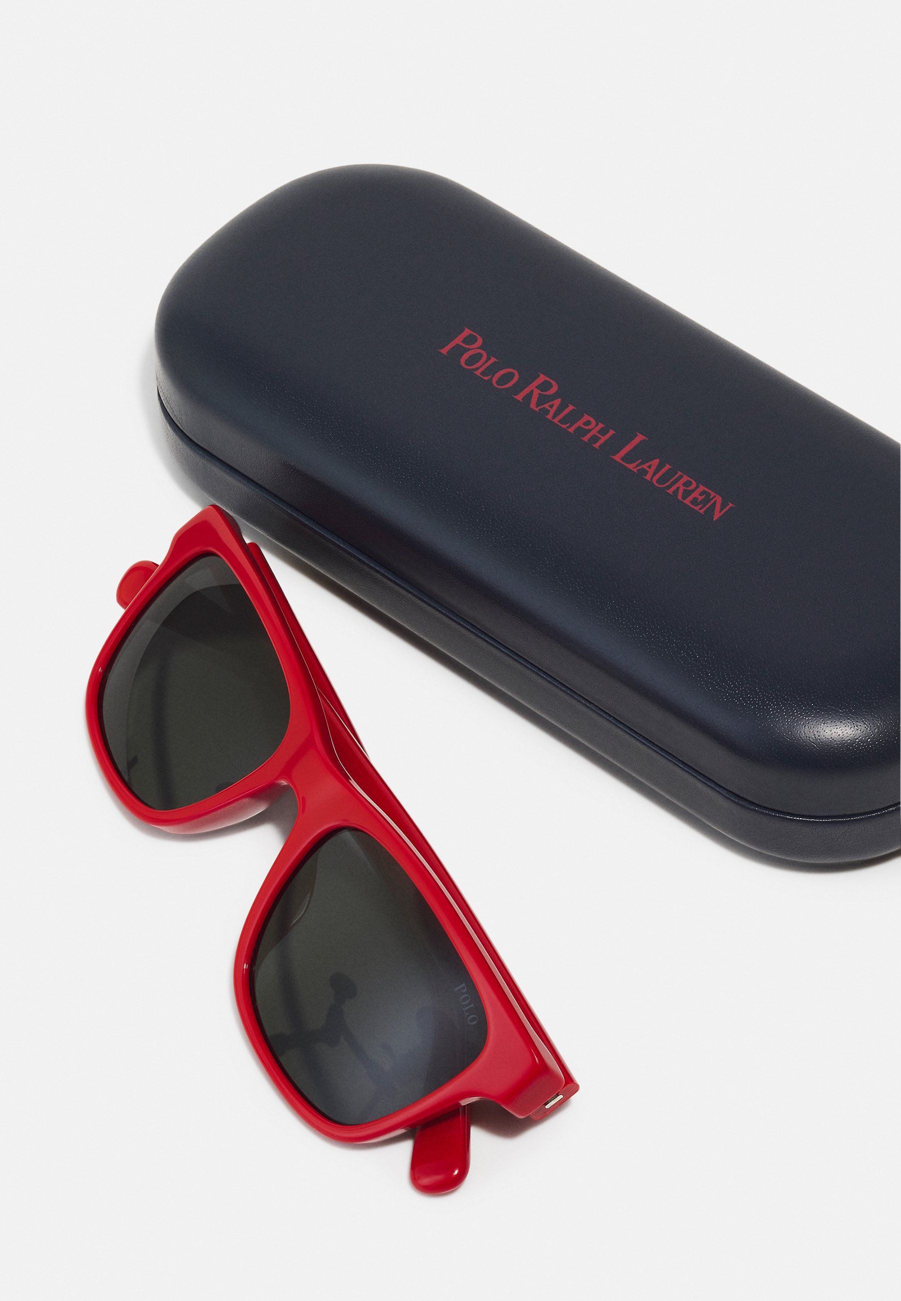 Polo Ralph Lauren 7-10 YEARS UNISEX - Sunglasses - shiny redgrey/red