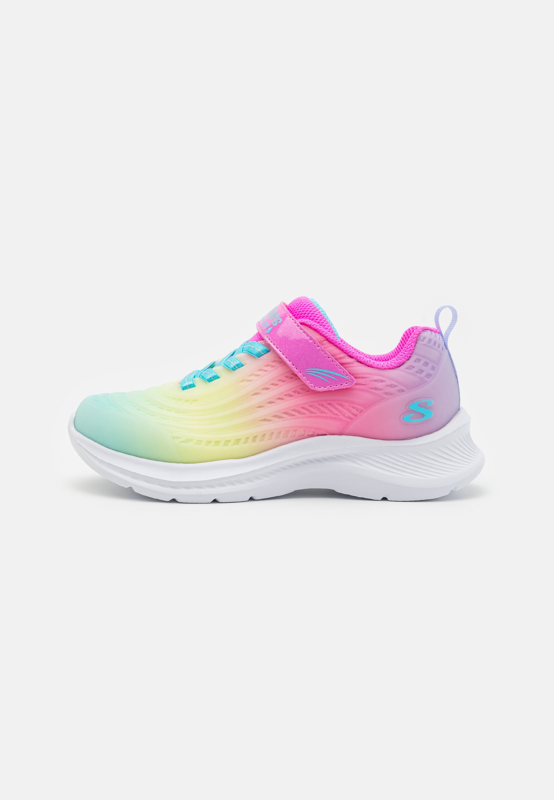 Skechers GLITTER TRANSLUCENT GORE STRAP - Trainers - pink/multi-coloured/light pink