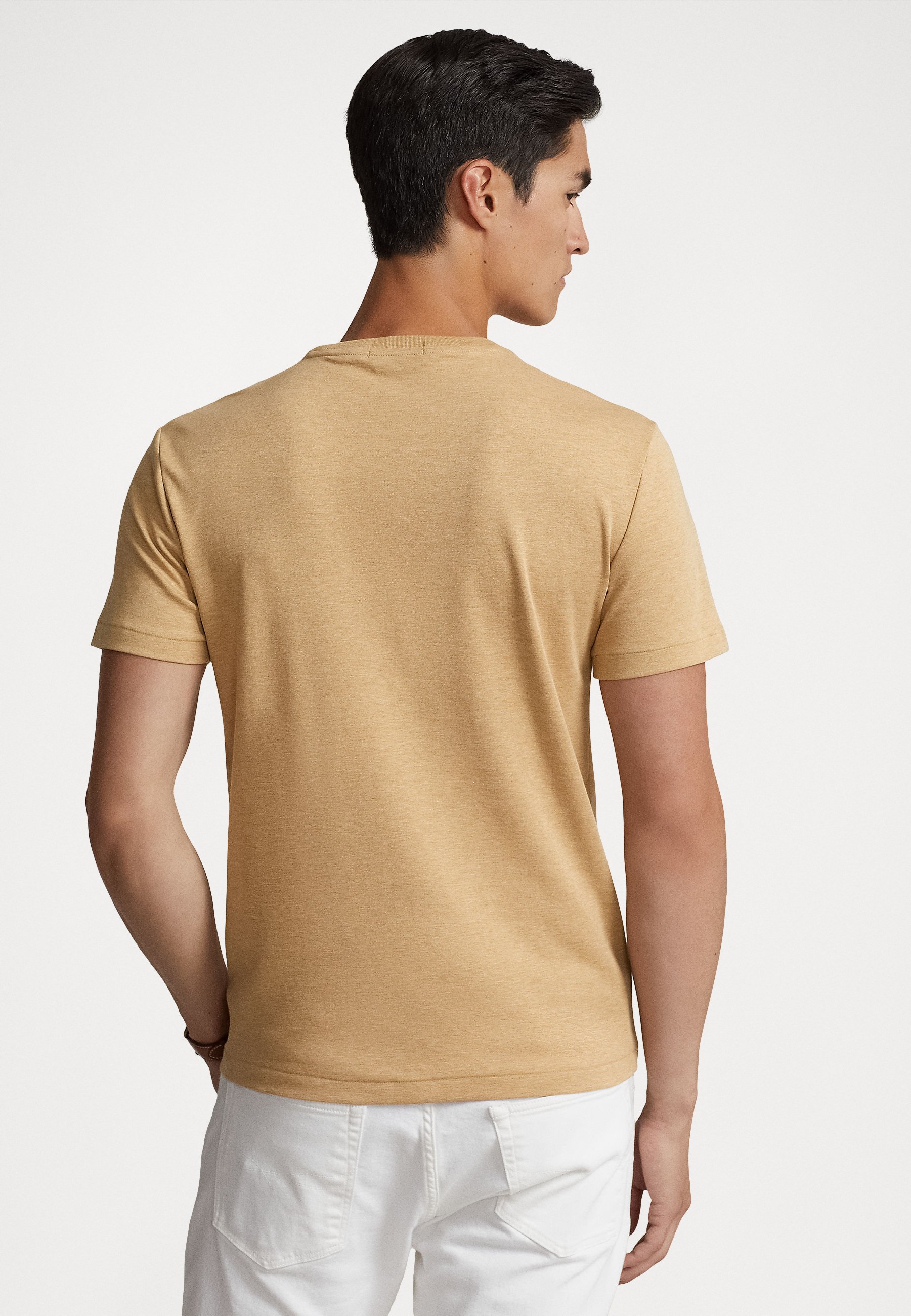 Polo Ralph Lauren SHORT SLEEVE - Basic T-shirt - classic camel heather/beige