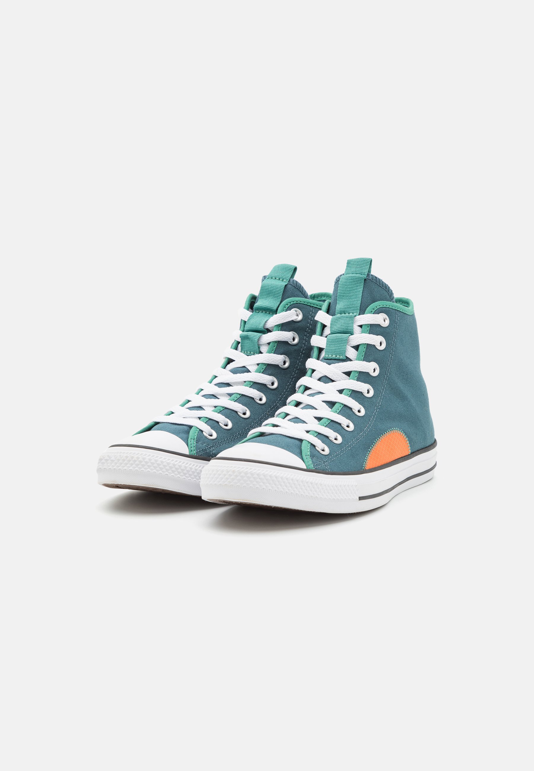 Converse CHUCK TAYLOR ALL STAR UTILITY UNISEX - High-top trainers - deep sleep/algae coast/white