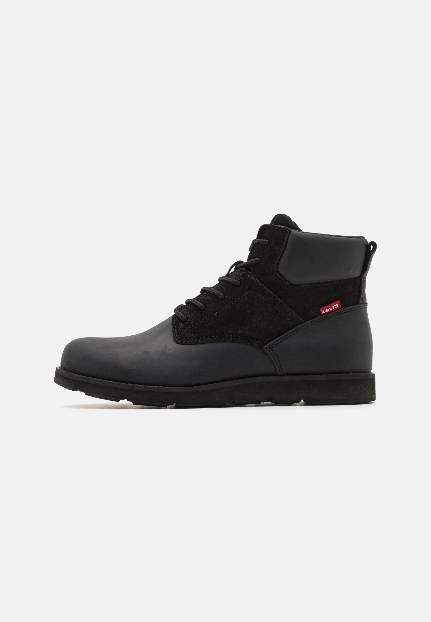 Levi's® JAX PLUS - Lace-up ankle boots - full black/black