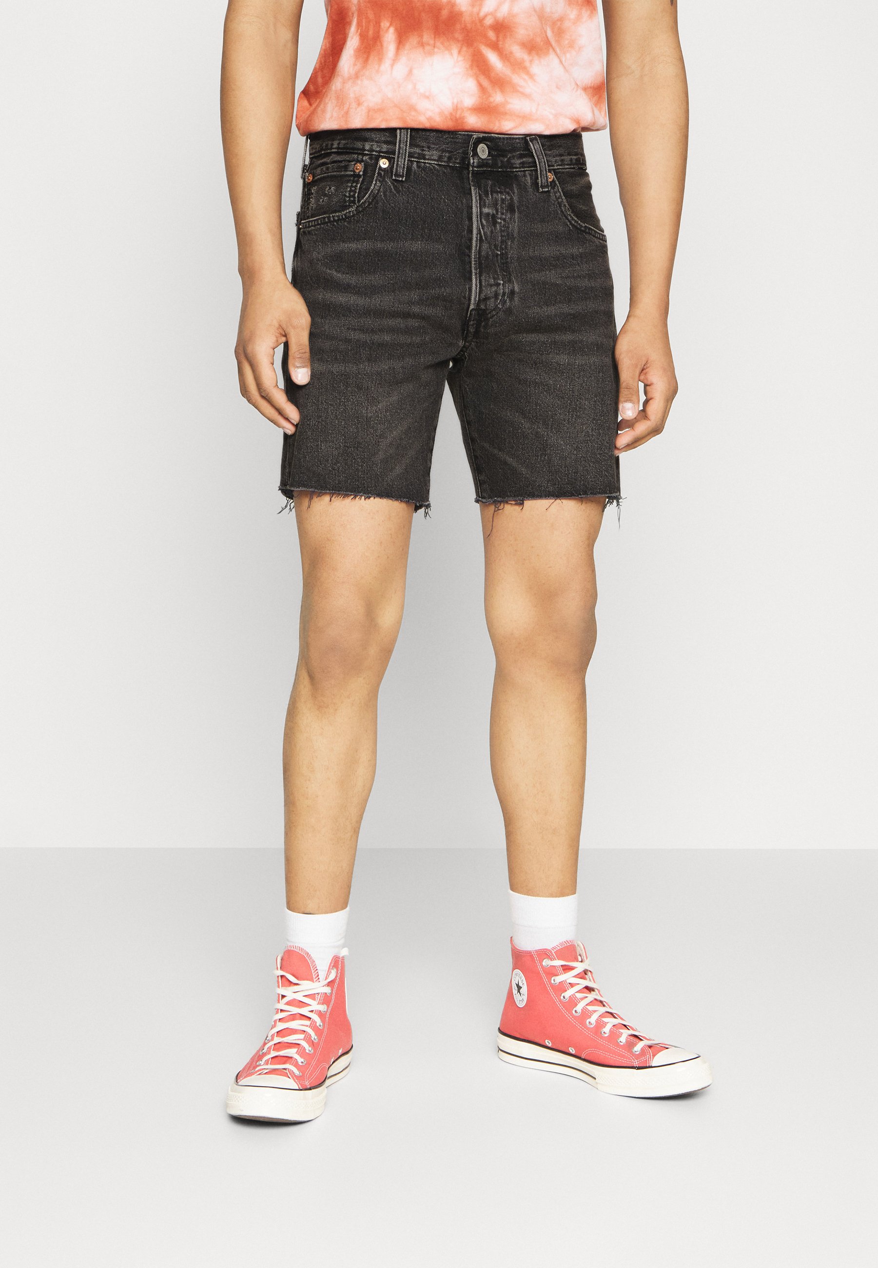 Levi's® 501® '93 SHORTS - Denim shorts - midnight/grey denim