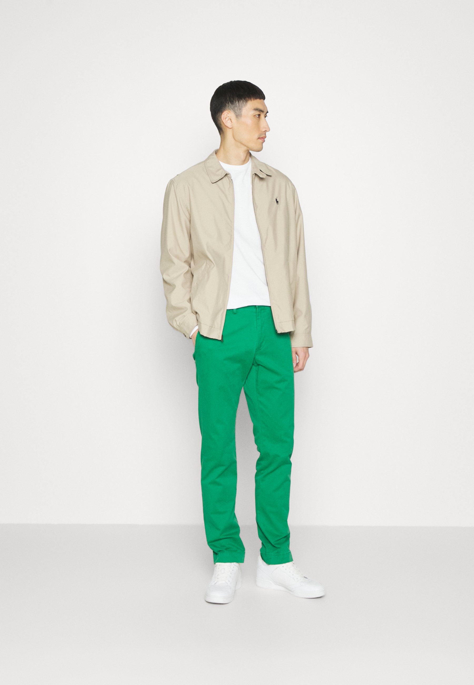 Polo Ralph Lauren STRETCH SLIM FIT TROUSER - Chinos - athletic green/green