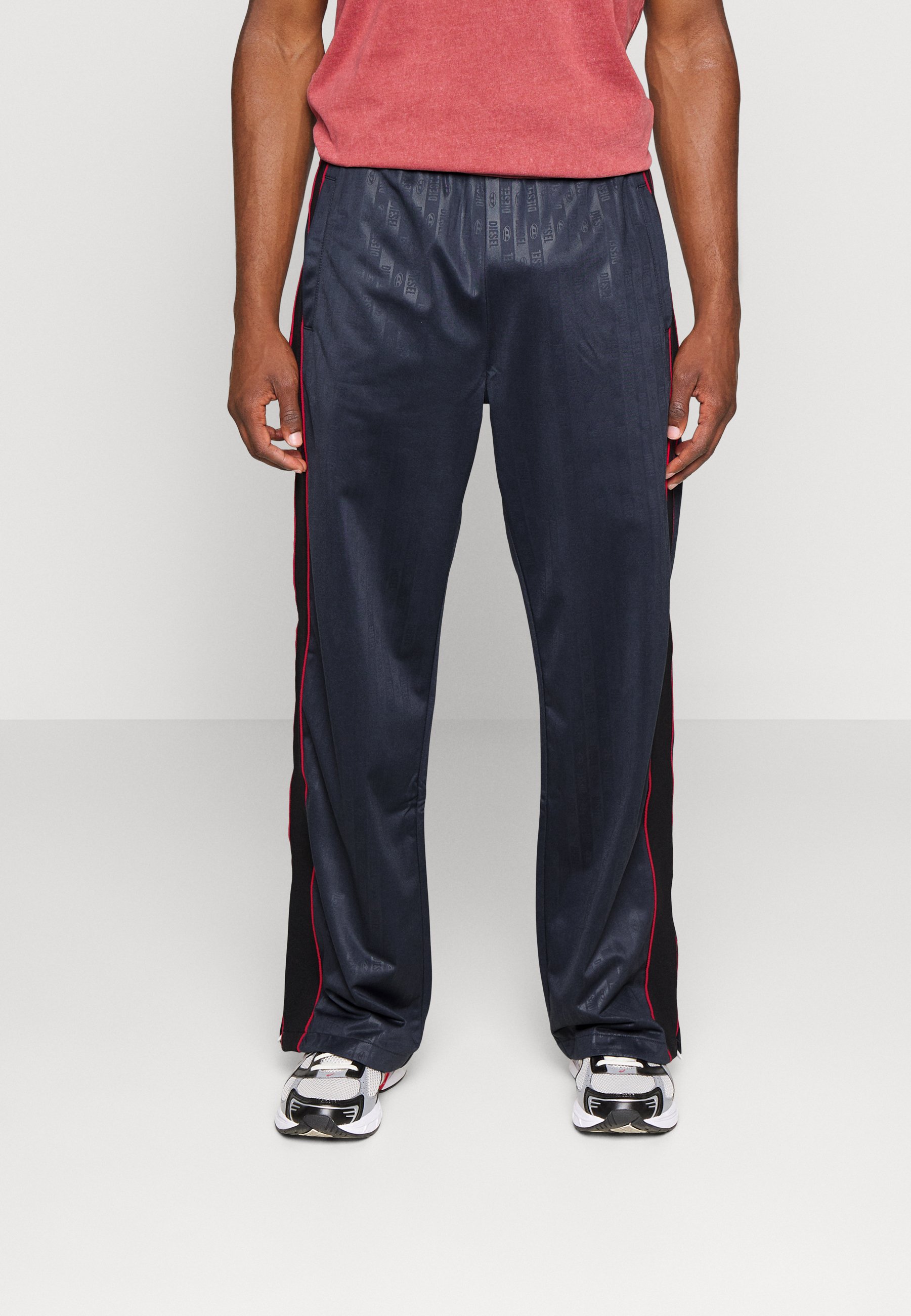 Diesel MEKANIS - Tracksuit bottoms - black