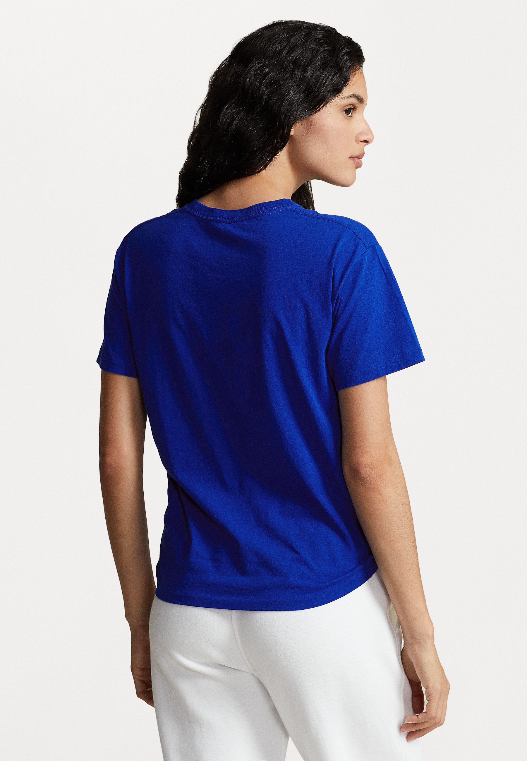 Polo Ralph Lauren TEE SHORT SLEEVE - Print T-shirt - sapphire star/dark blue