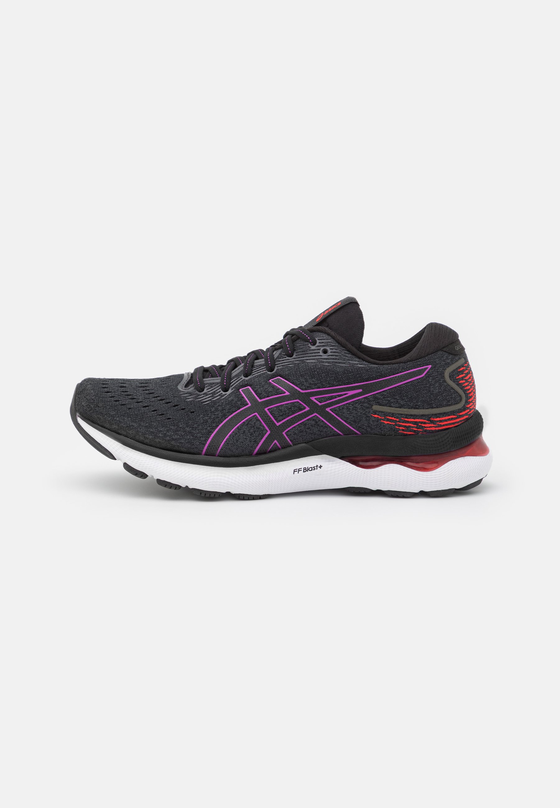 ASICS GEL NIMBUS 24 - Stabilty running shoes - black/orchid/black