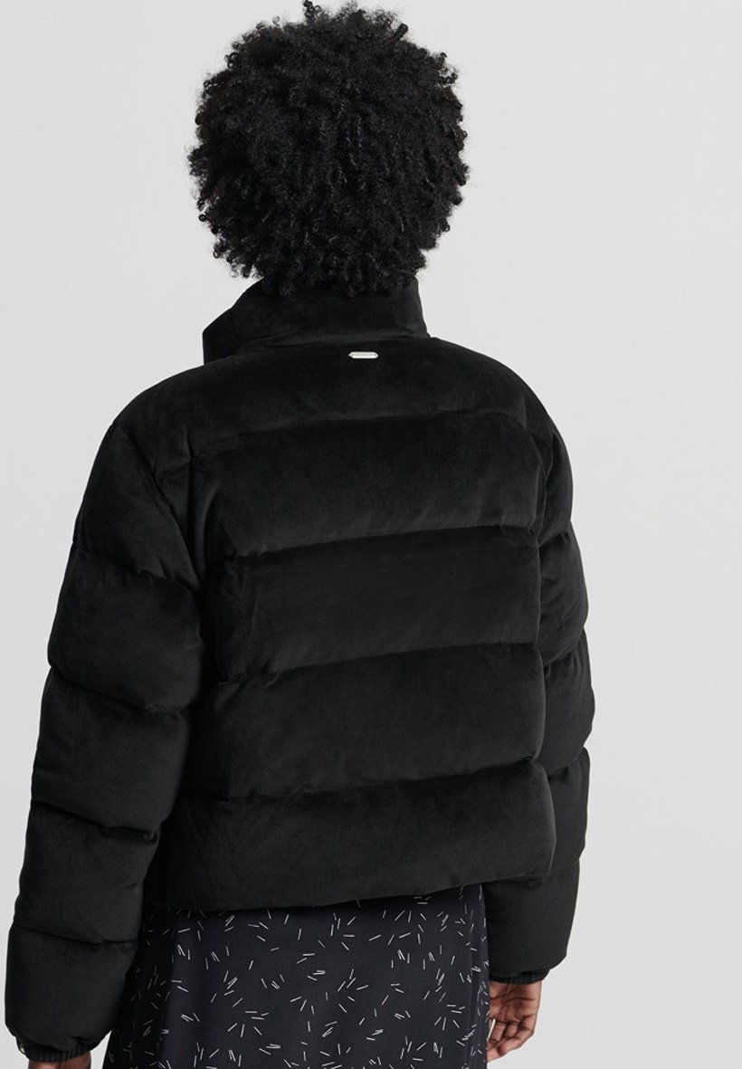 Superdry Down jacket - black velvet/black