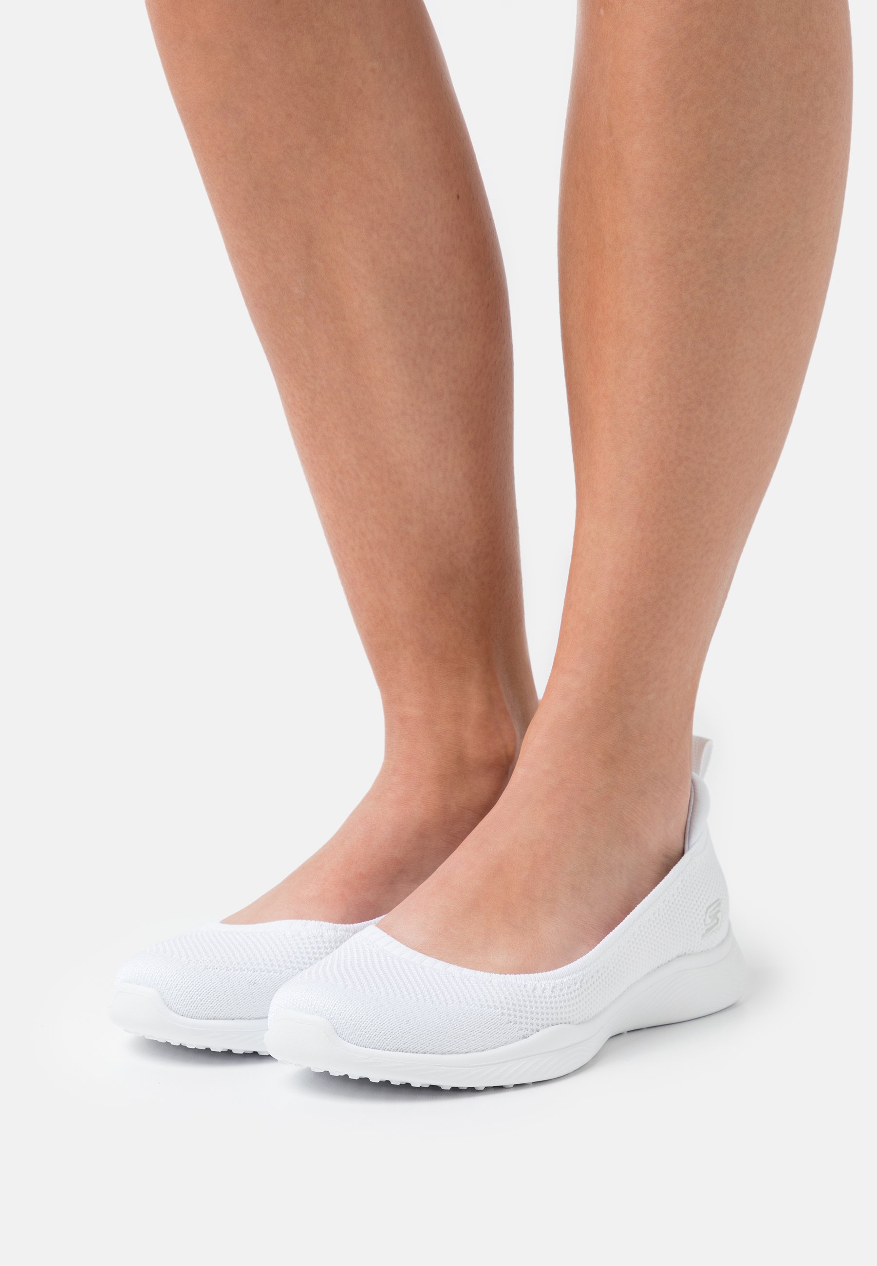 Skechers MICROBURST 2.0 - Ballet pumps - white
