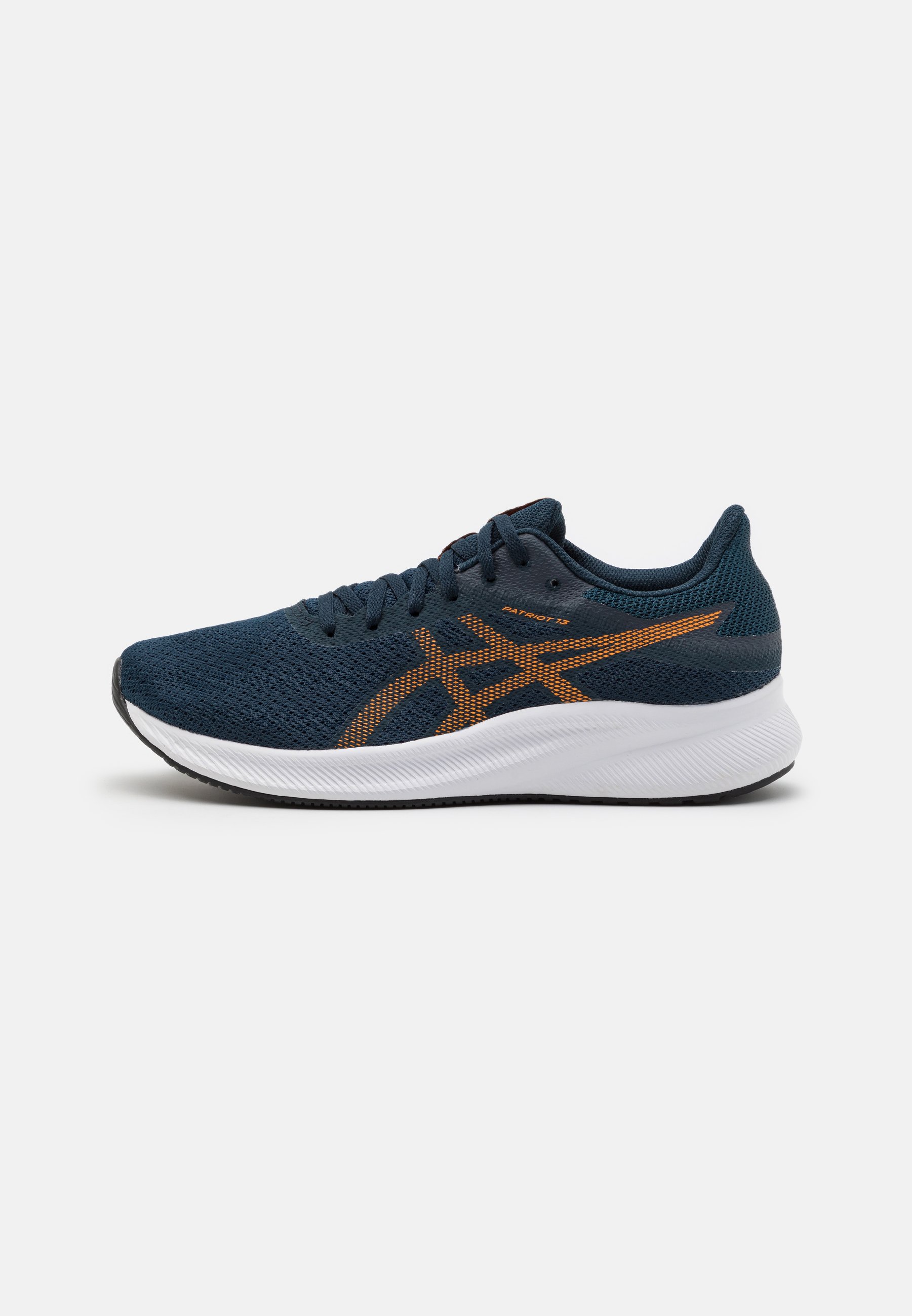 ASICS PATRIOT 13 - Neutral running shoes - french blue/bright orange/dark blue