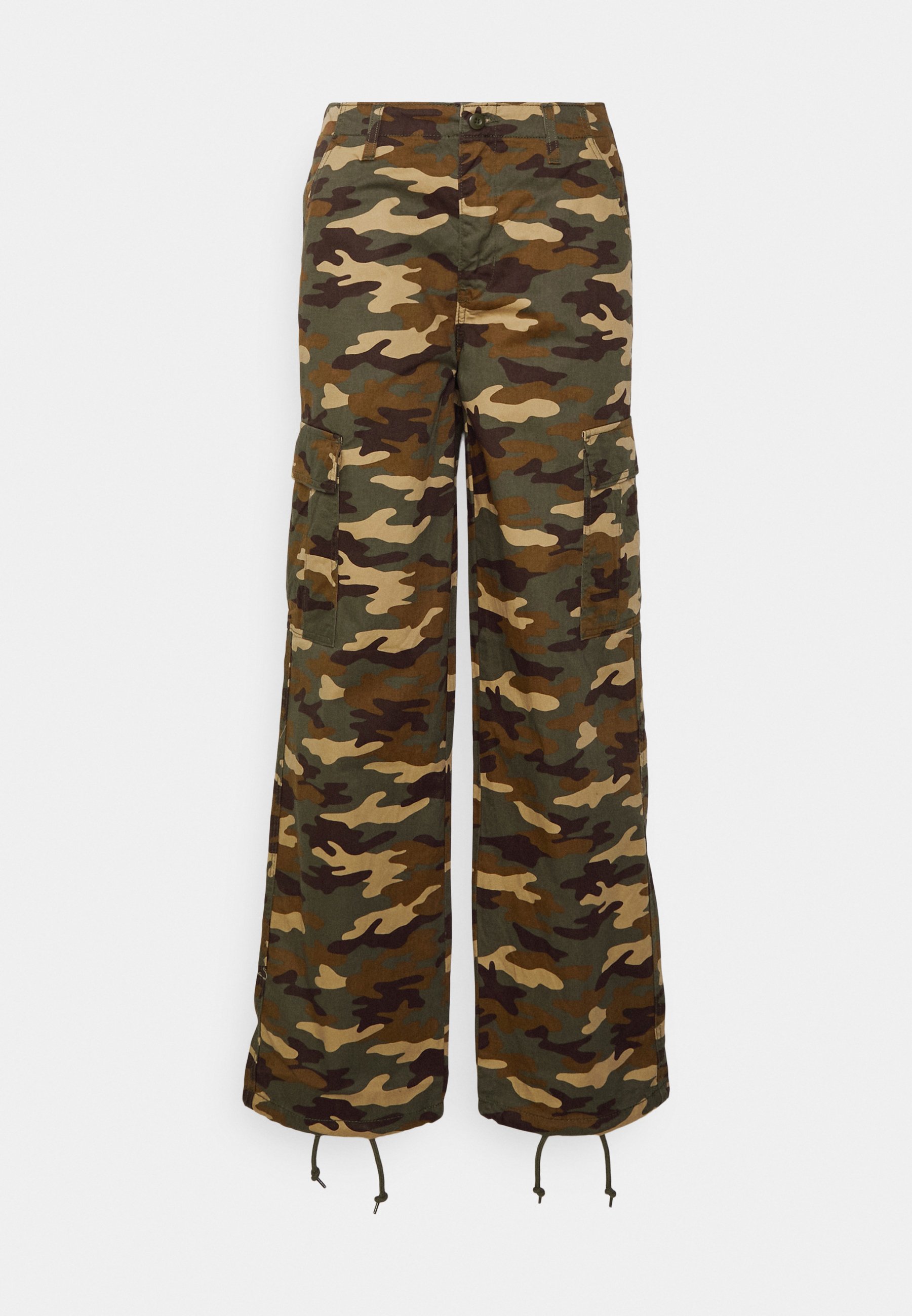 Levi's® BAGGY - Cargo trousers - grape leaf emily/multi-coloured