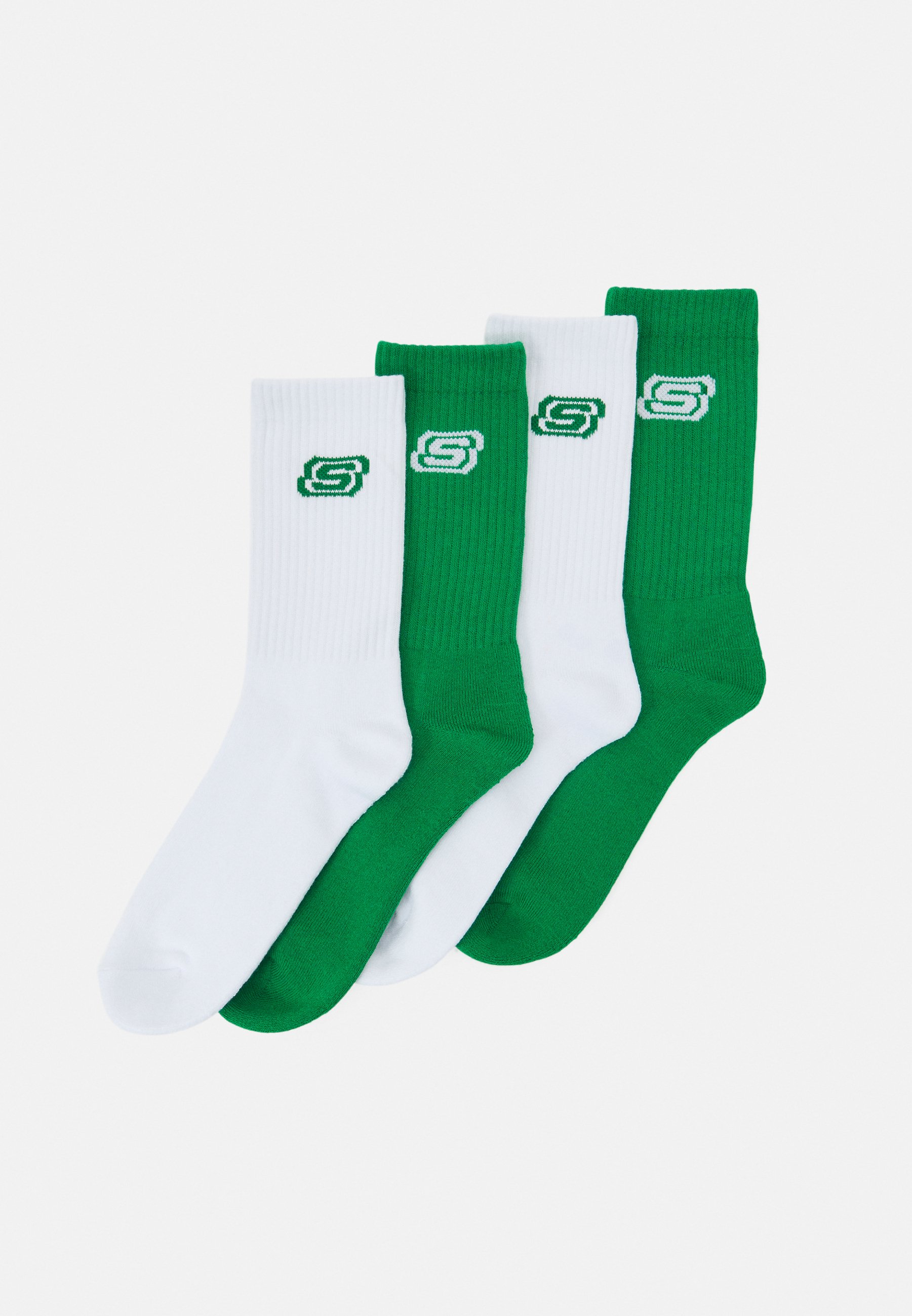 Skechers TENNIS CUSHIONED 4 PACK - Socks - jolly geen/green