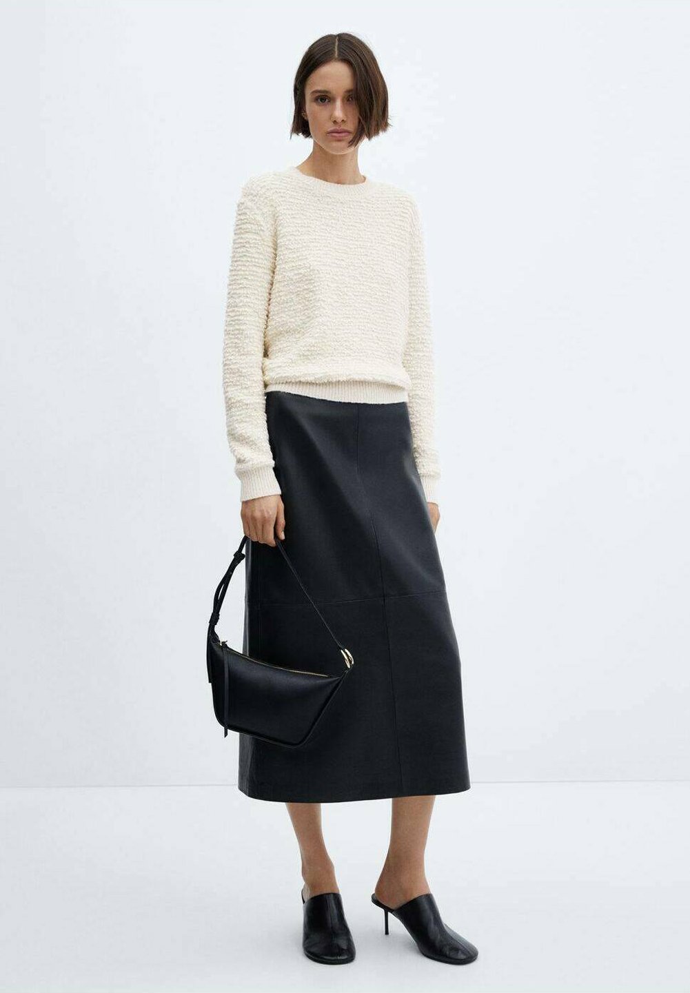 Mango MOPIN - Jumper - écru/off-white